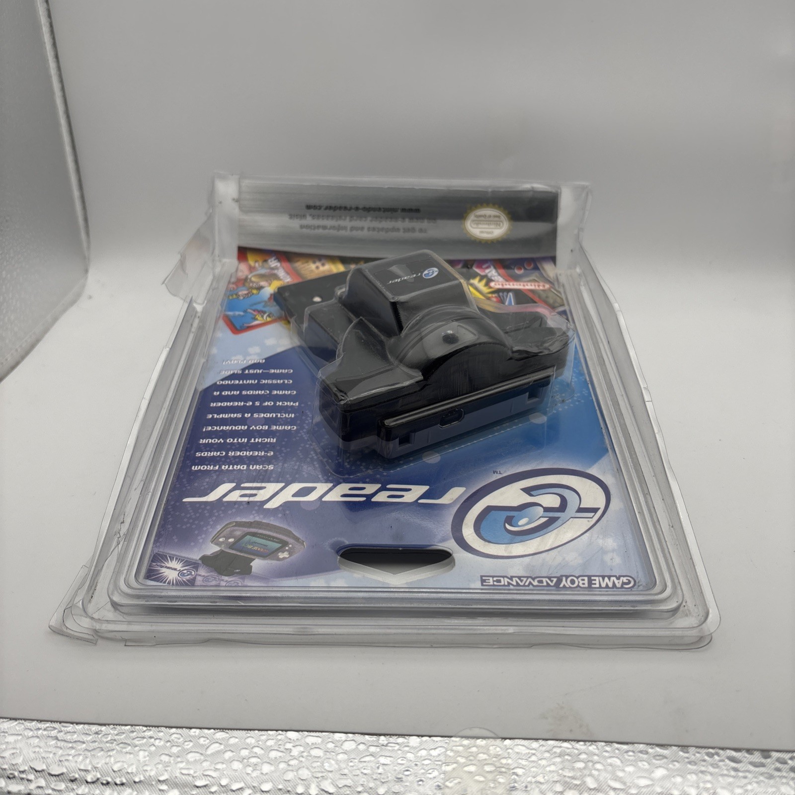 Nintendo Game Boy Advance GBA e-Reader AGB-014 Damaged Packaging NO CARDS READ