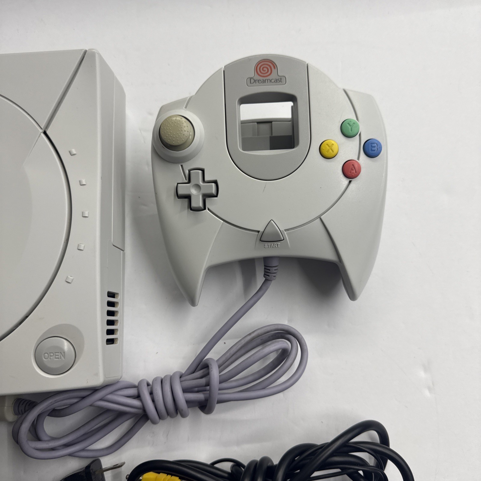 Dreamcast – SEGA Dreamcast Home Console – White Tested Working #2944