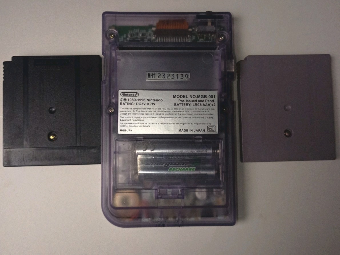 Atomic Purple Gameboy Pocket Great Condition Works Great! Games Included!