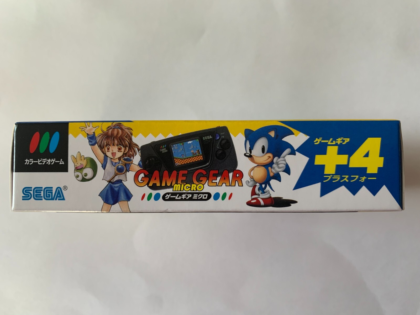 [Factory-Sealed NEW] SEGA Game Gear Micro Black +4 HCV-3276 Japan Free Shipping