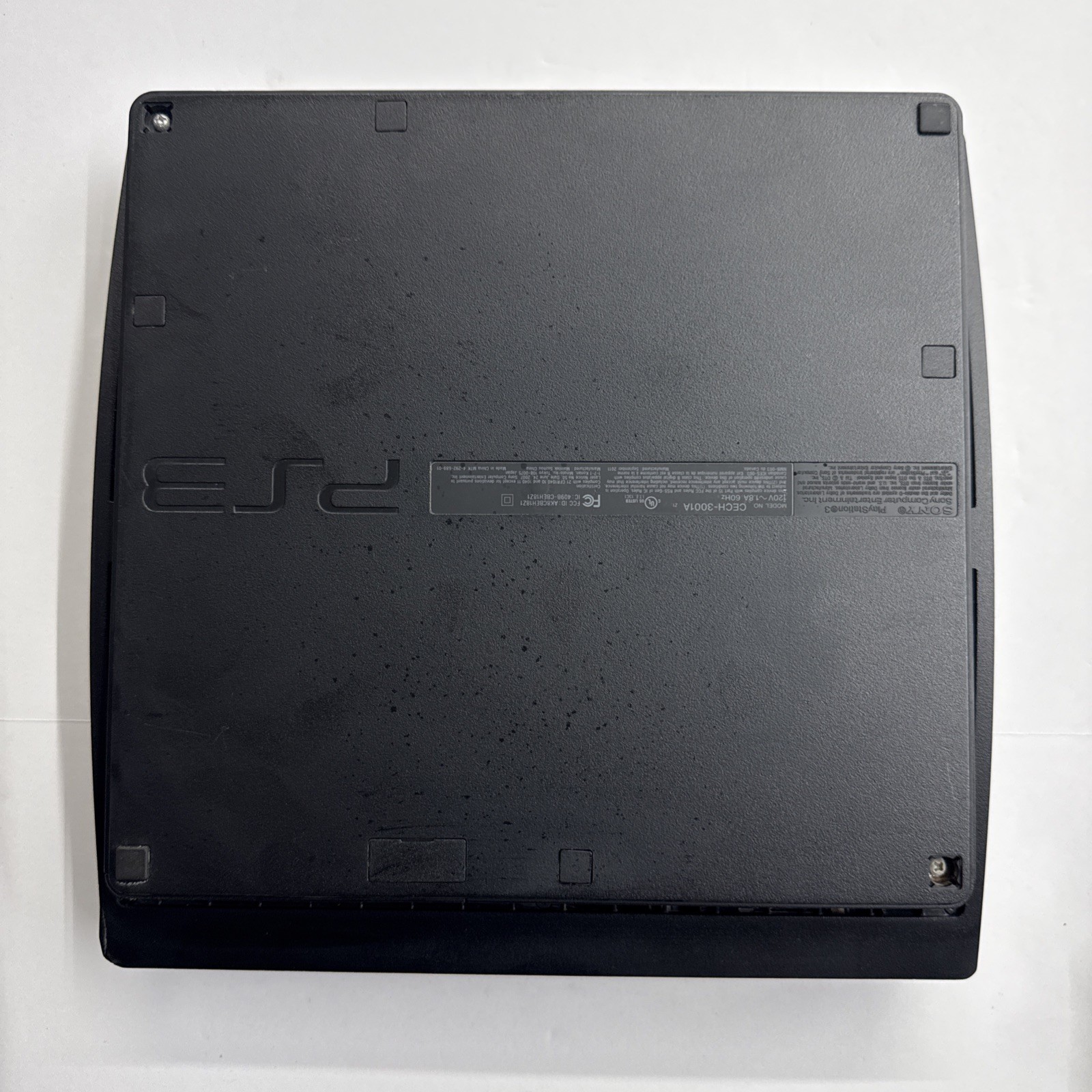 PS3 – Sony PlayStation 3 Slim 160GB Charcoal Black Console Tested Working #2939