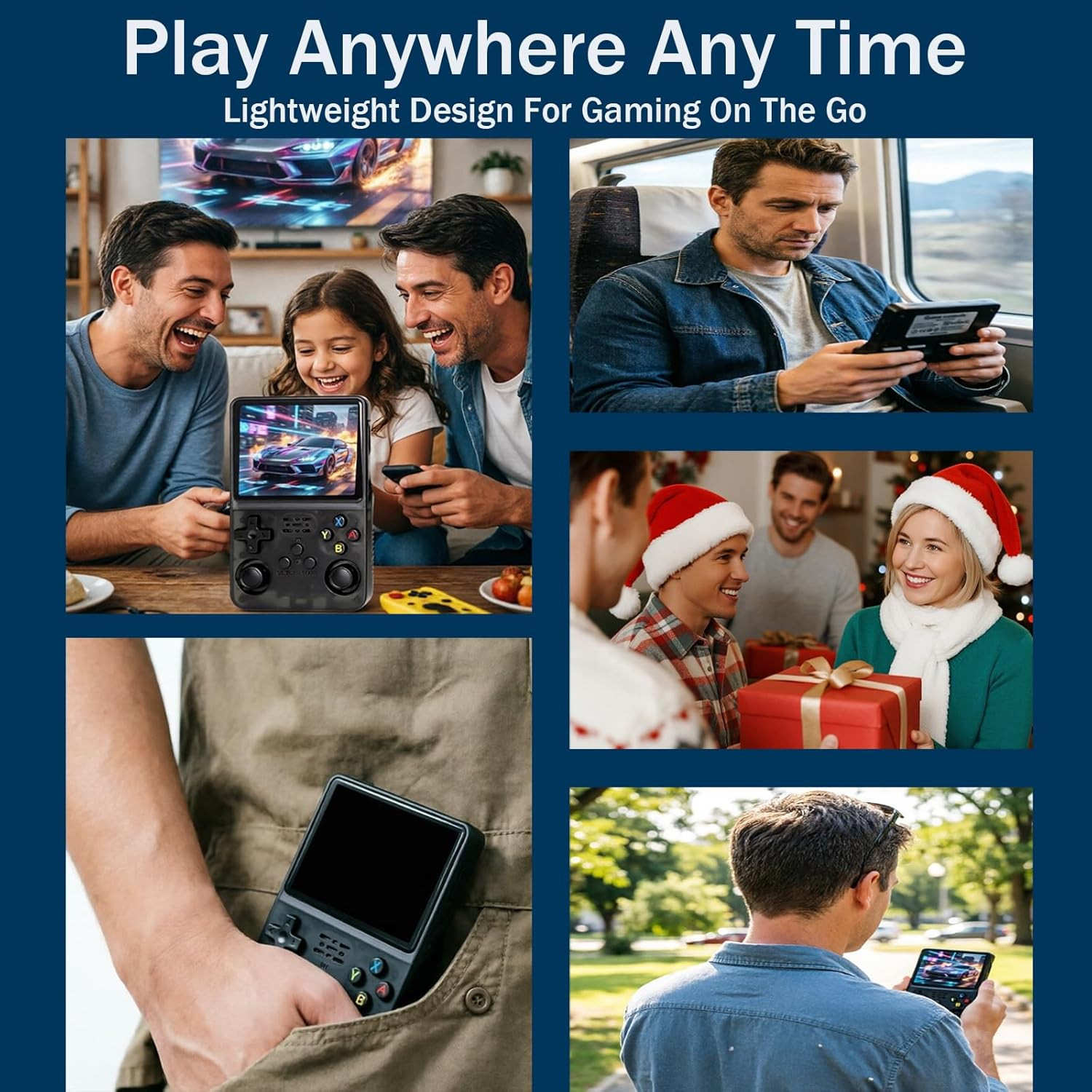 R36S Retro Handheld Game Console, 640X480 Retro Gaming Console 3.5 Inch IPS HD S