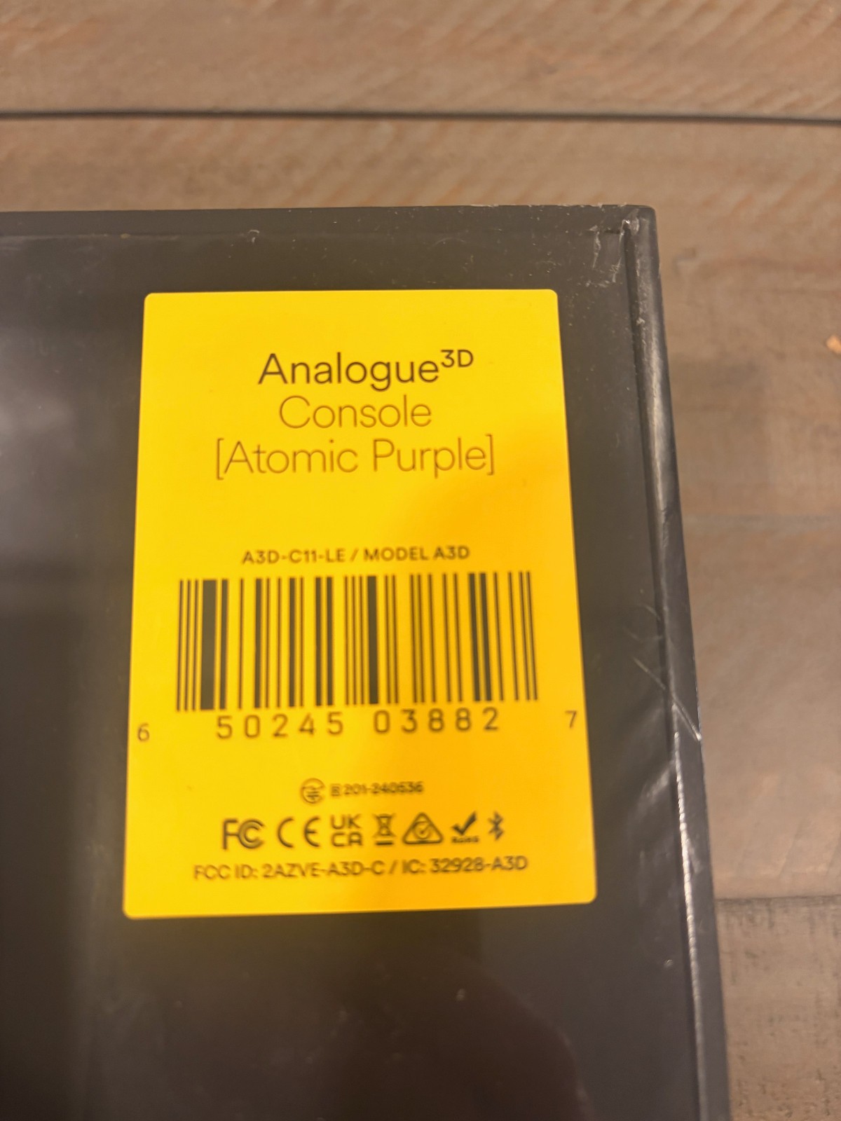 Analogue 3D Limited Edition Color Atomic Purple w/8bitdo N64 controller