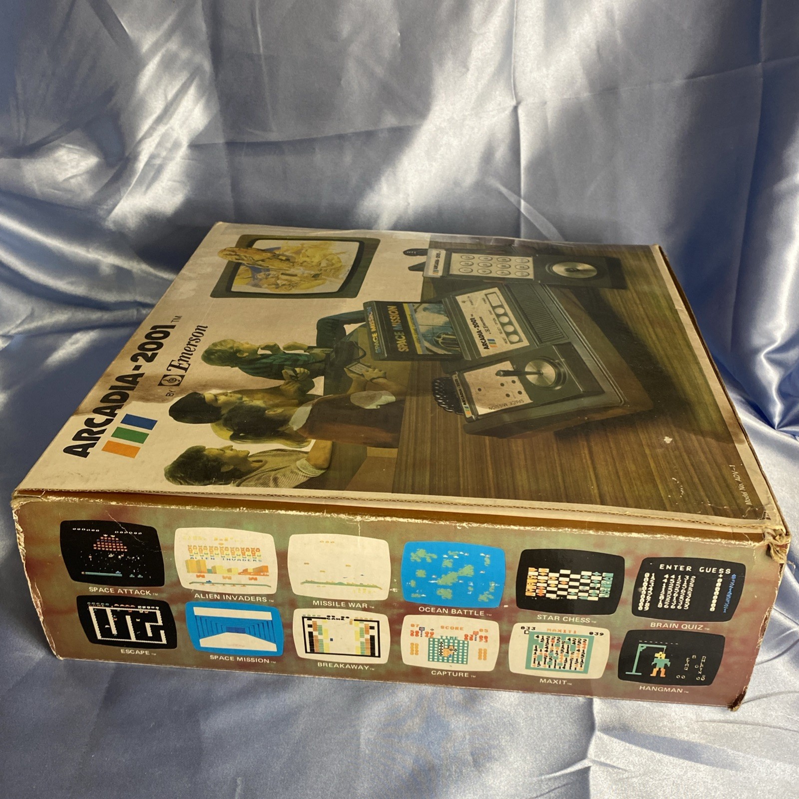 NEW 1982 EMERSON Arcadia 2001 Video Game Console System COMPLETE in Box UNUSED