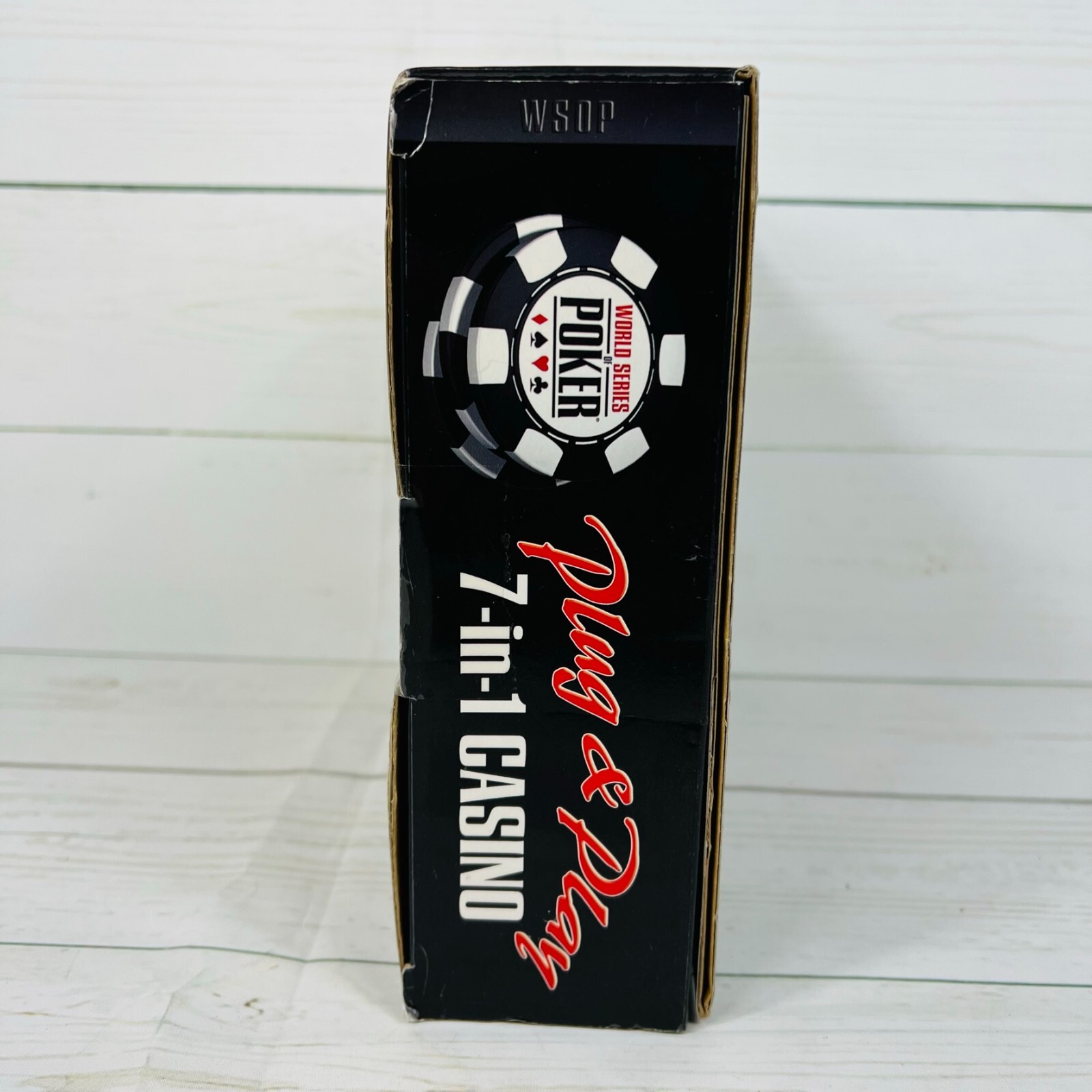 World Series of Poker Plug and Play 7-in-1 Casino by Excalibur NEW
