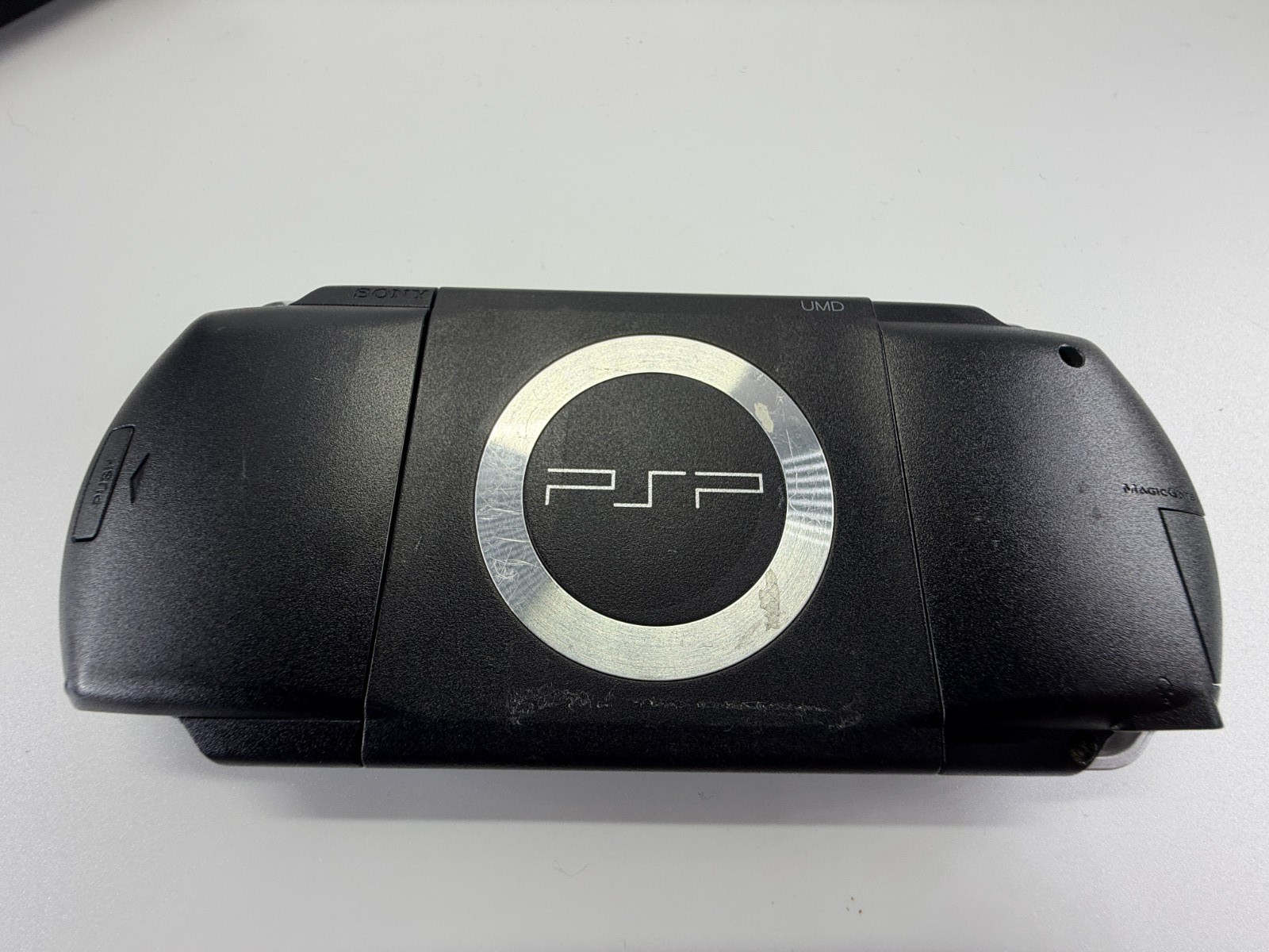 Sony PSP-1000 Black Console Bundle OEM Charger Battery 4 Games Tested Japan