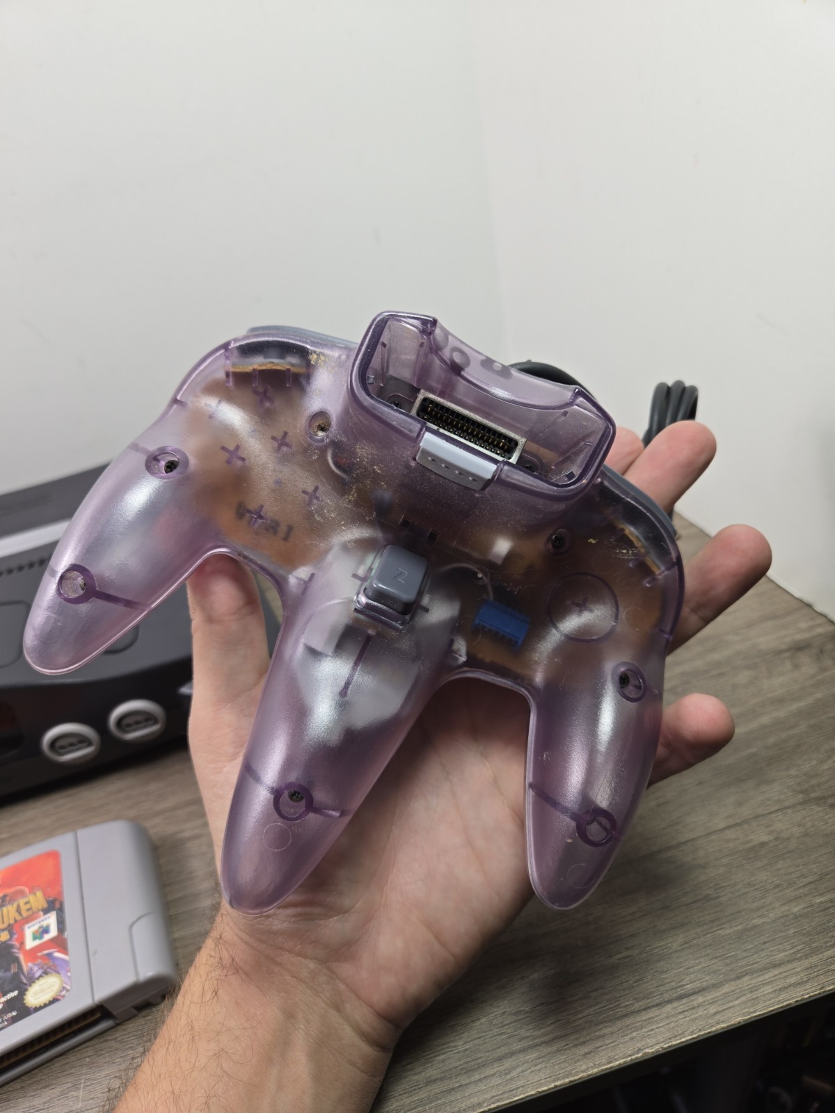 Nintendo 64 Console N64 (NUS-001) w/Controller & Duke Nukem 64 Used Tested