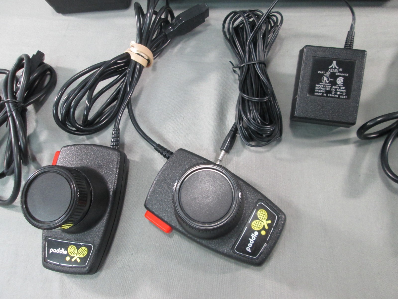 Atari 2600 JUNIOR CONSOLE w/ Controllers & Extras TESTED Vintage 1986 JR #2