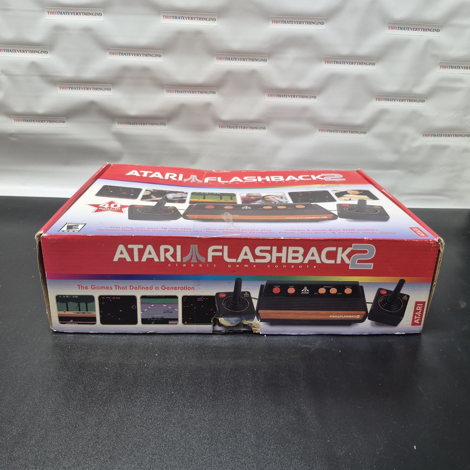Atari Flashback 2 Console System Complete in Box Tested Working