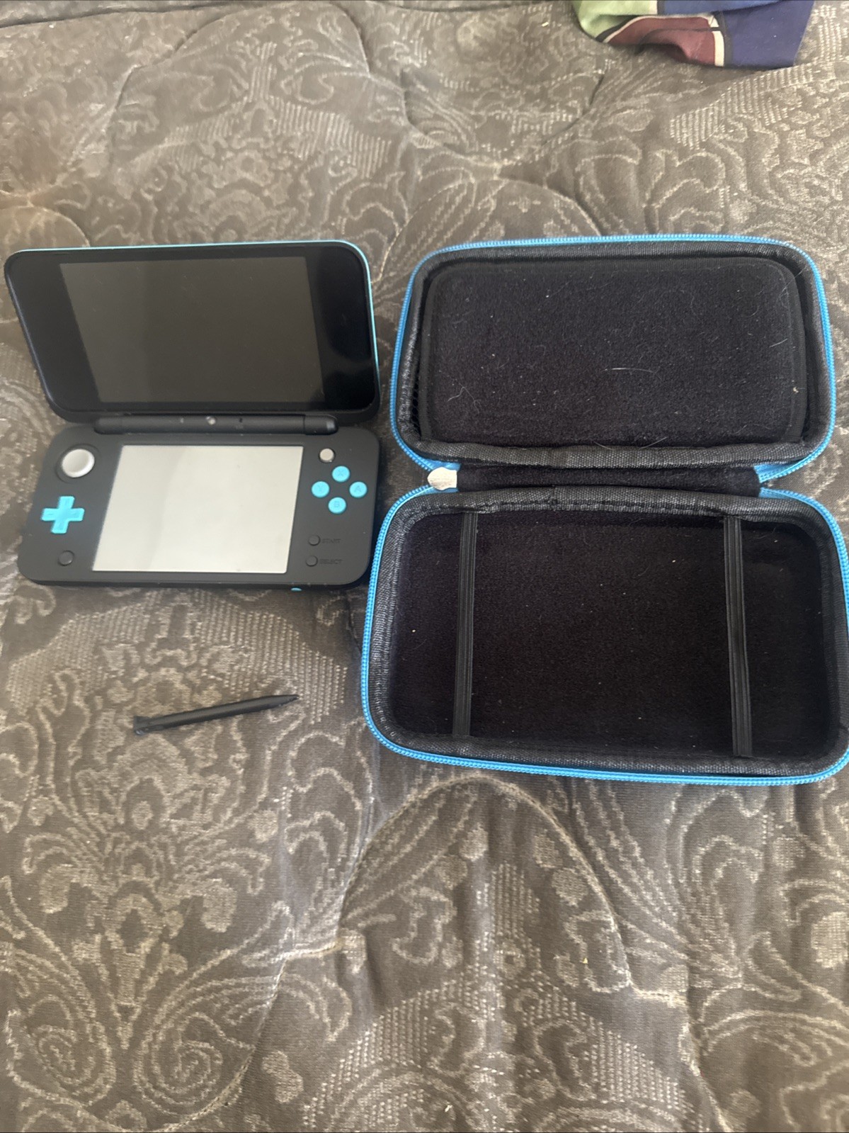 Nintendo 2DS XL Handheld Console with Carrying Case