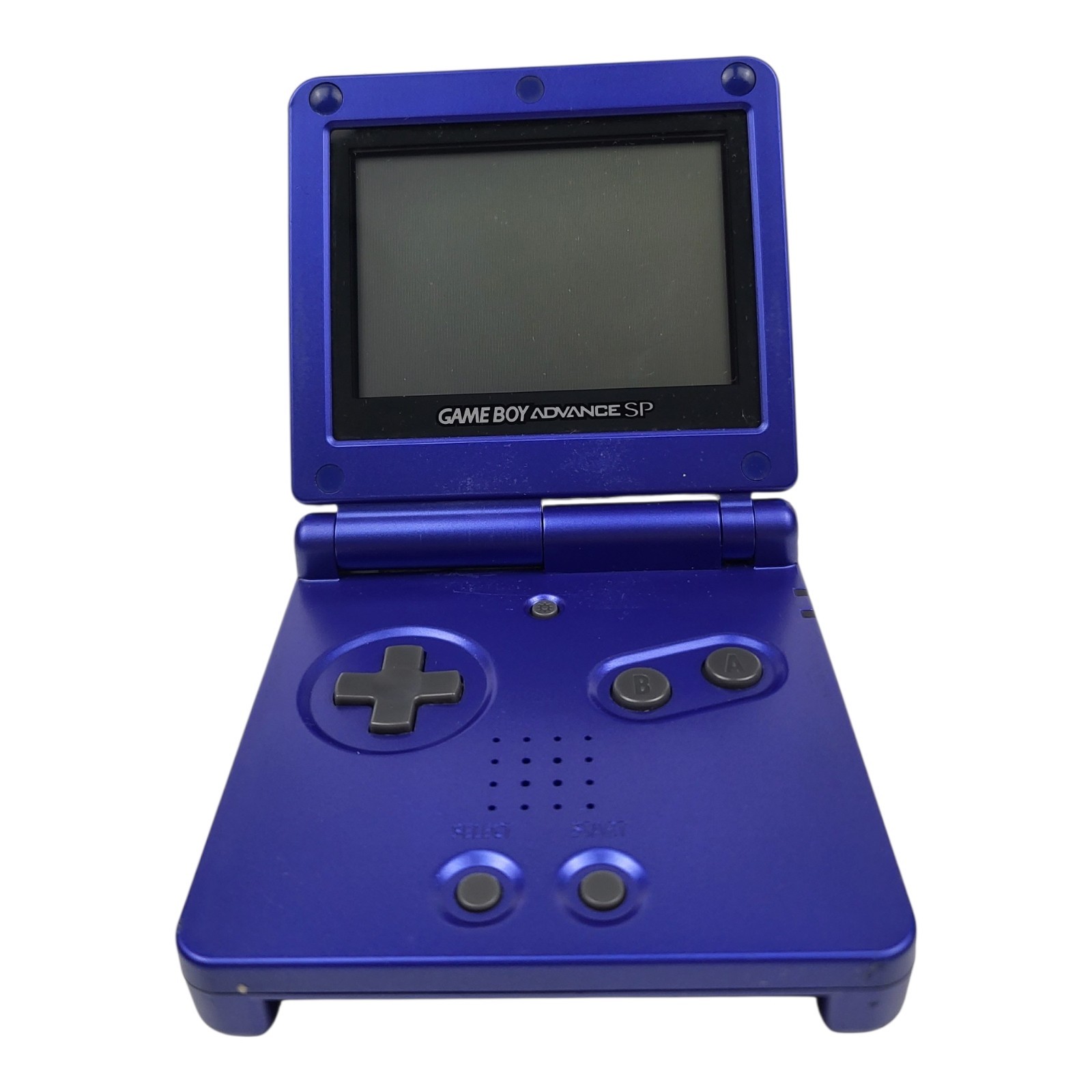 Cobalt Blue Nintendo Game Boy Advance SP AGS-001 Video Gaming Handheld Working