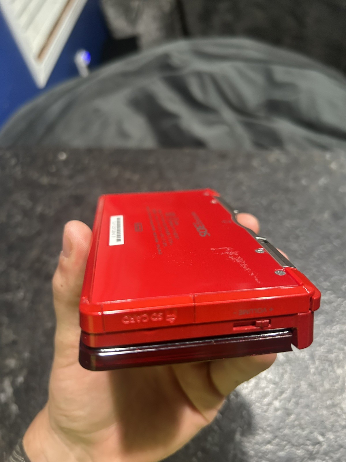Nintendo 3DS Red Console Working Tested CTR-001 Japan