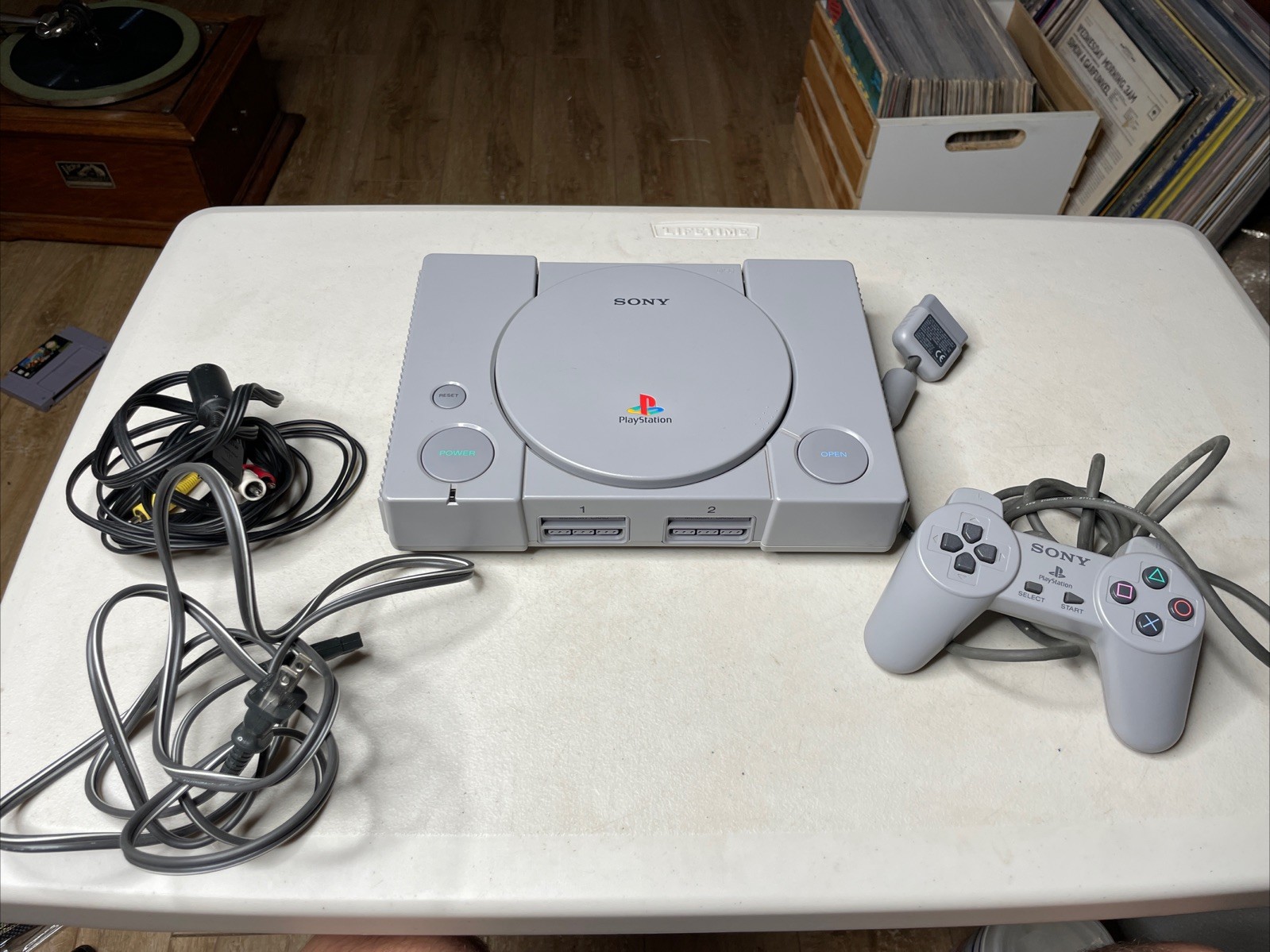 Sony Playstation 1 PS1 Console System Controller OEM Bundle – Tested and Works