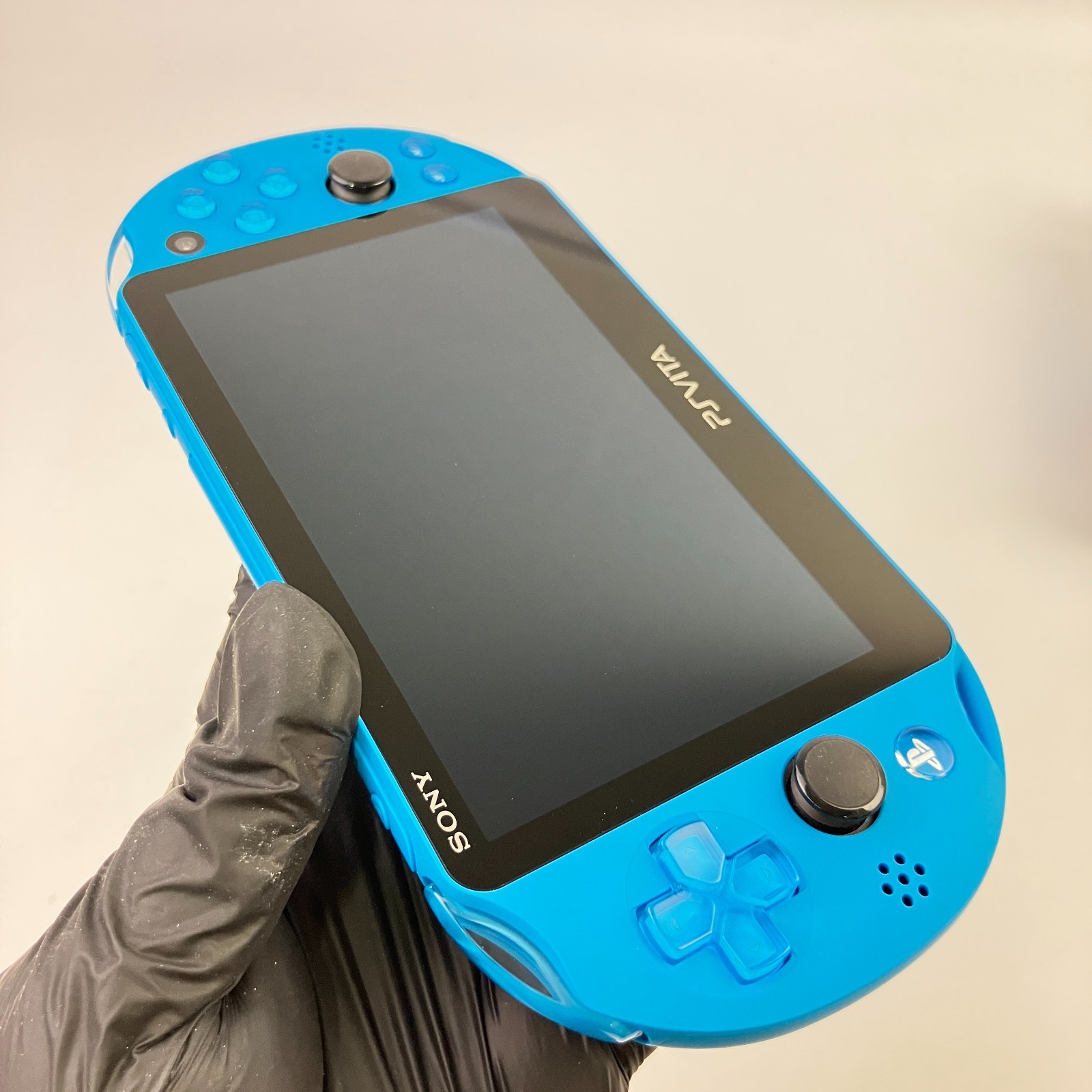 Excellent+ PS Vita PCH-2000 Aqua Blue Console Only PlayStation Region Free 3