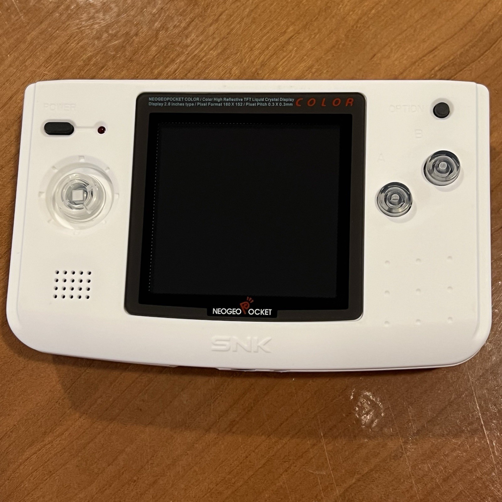 WHITE Neo Geo Pocket Color – Full Size IPS Q5 OSD (New Shell)