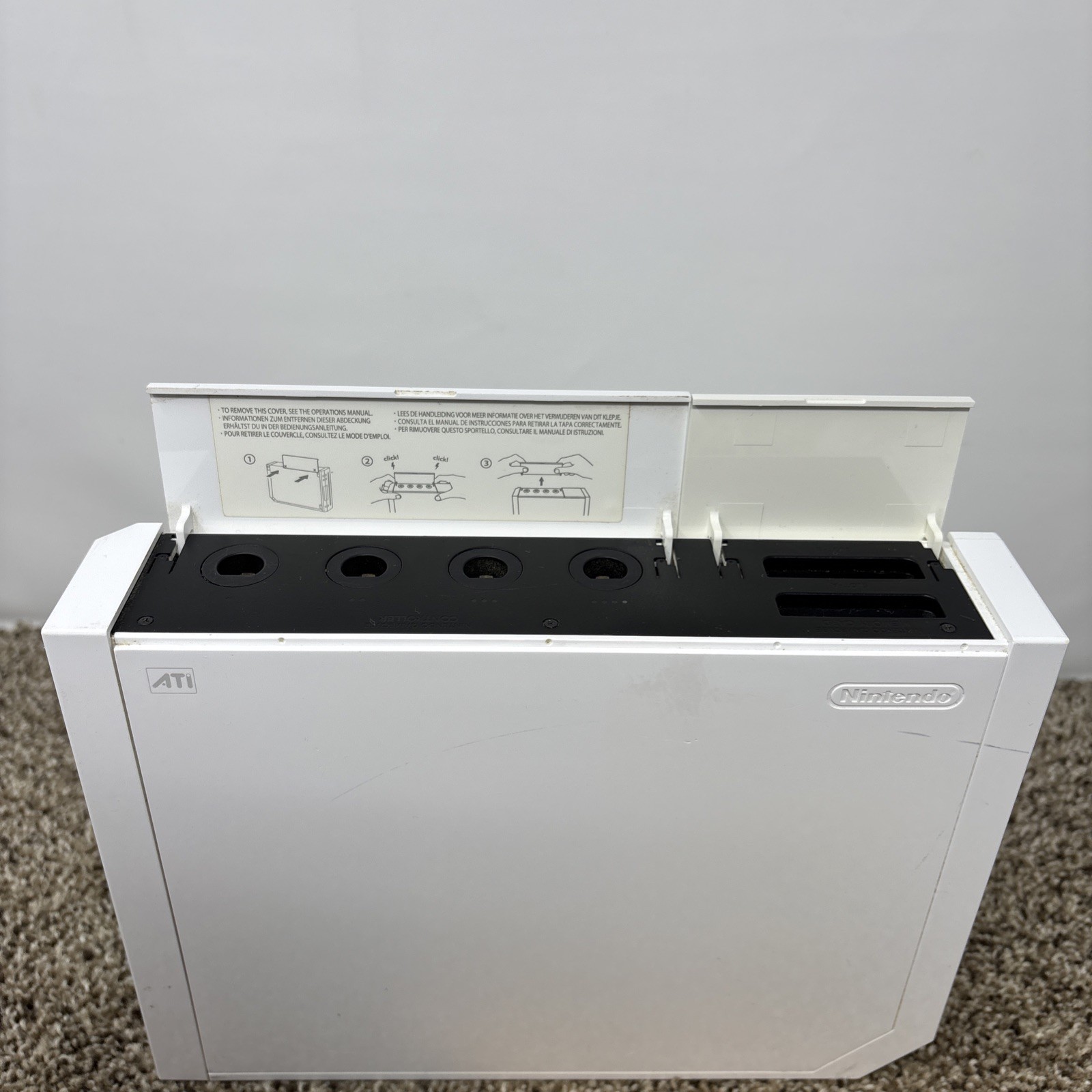 Nintendo Wii Console Bundle Tested With Wii Sports RVL-001 GameCube Compatible