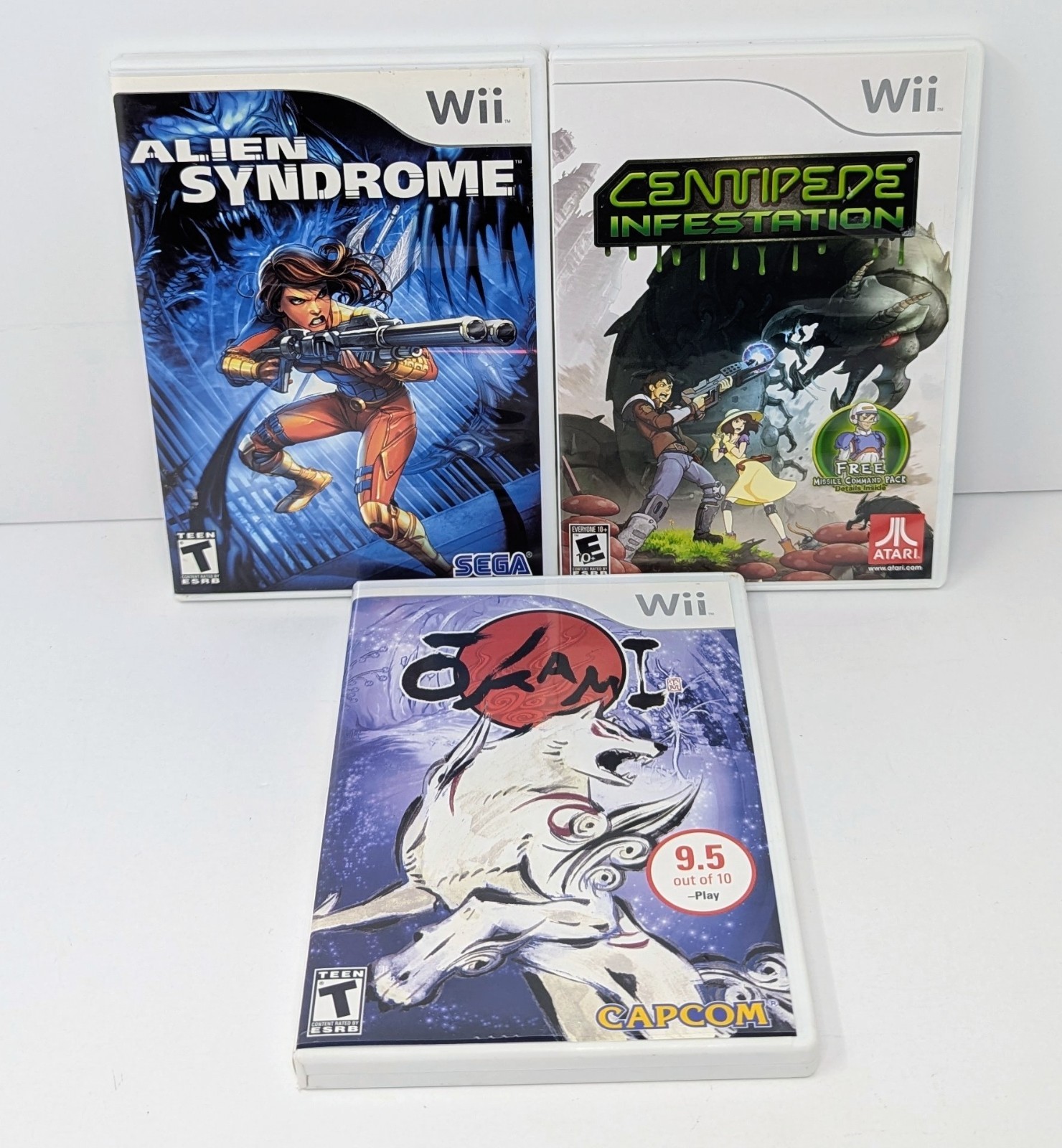 Nintendo Wii White Console GameCube Compatible Bundle w/ 3 Games – Tested!
