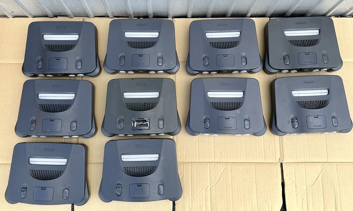 Junk Lot 10 Nintendo 64 N64 Console Junk for parts Japanese