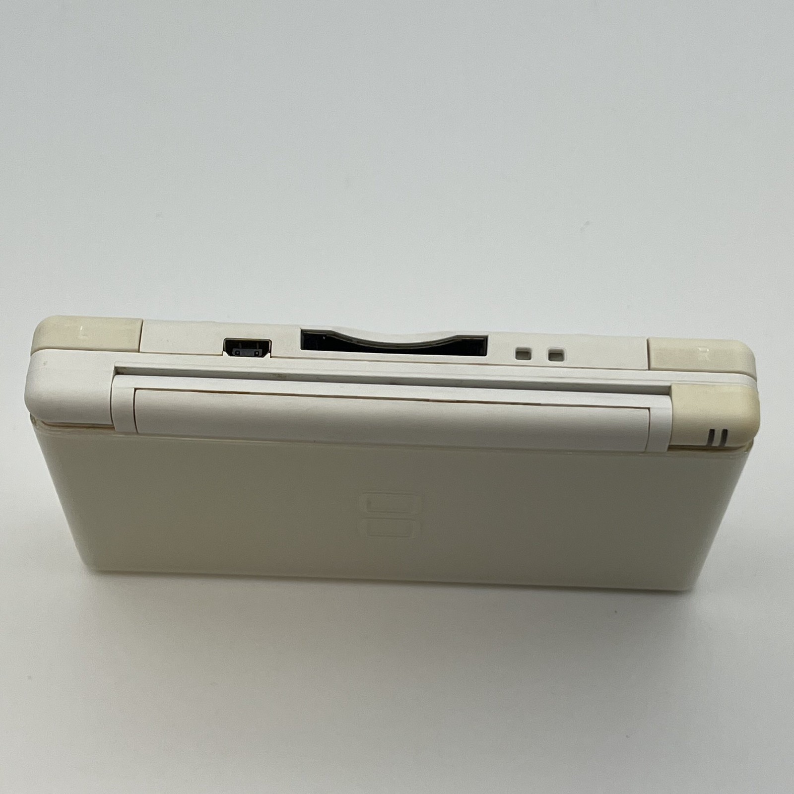 Nintendo DS Lite White Tested Working w/ Charger Stylus Mario Japan