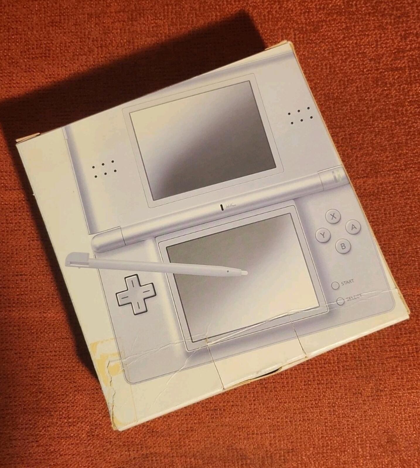 Nintendo DS Lite Launch Edition Silver Handheld System – Open Box