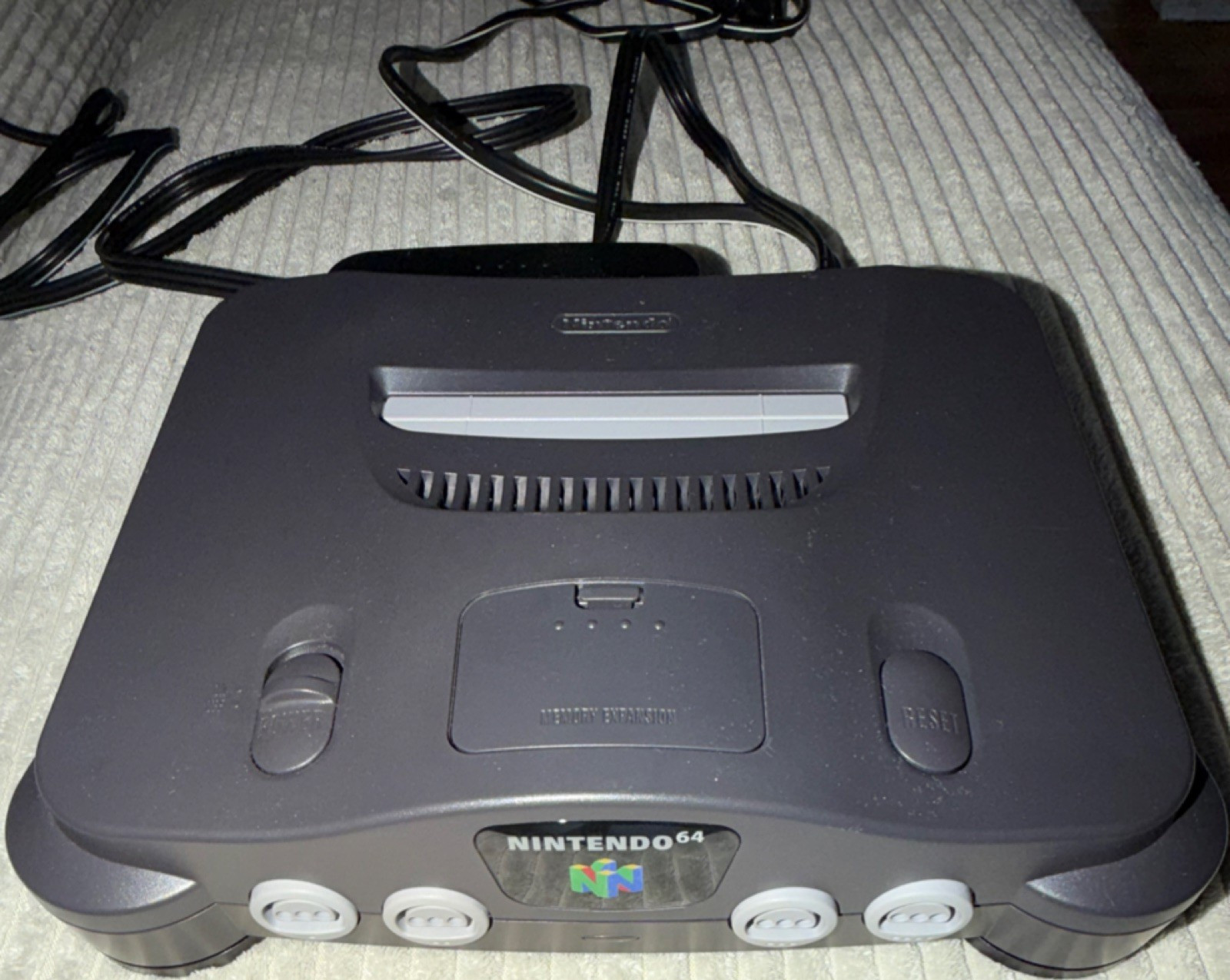 Nintendo N64 Home Console for Nintendo 64 Platform, Gray, Component RCA, NUS-001
