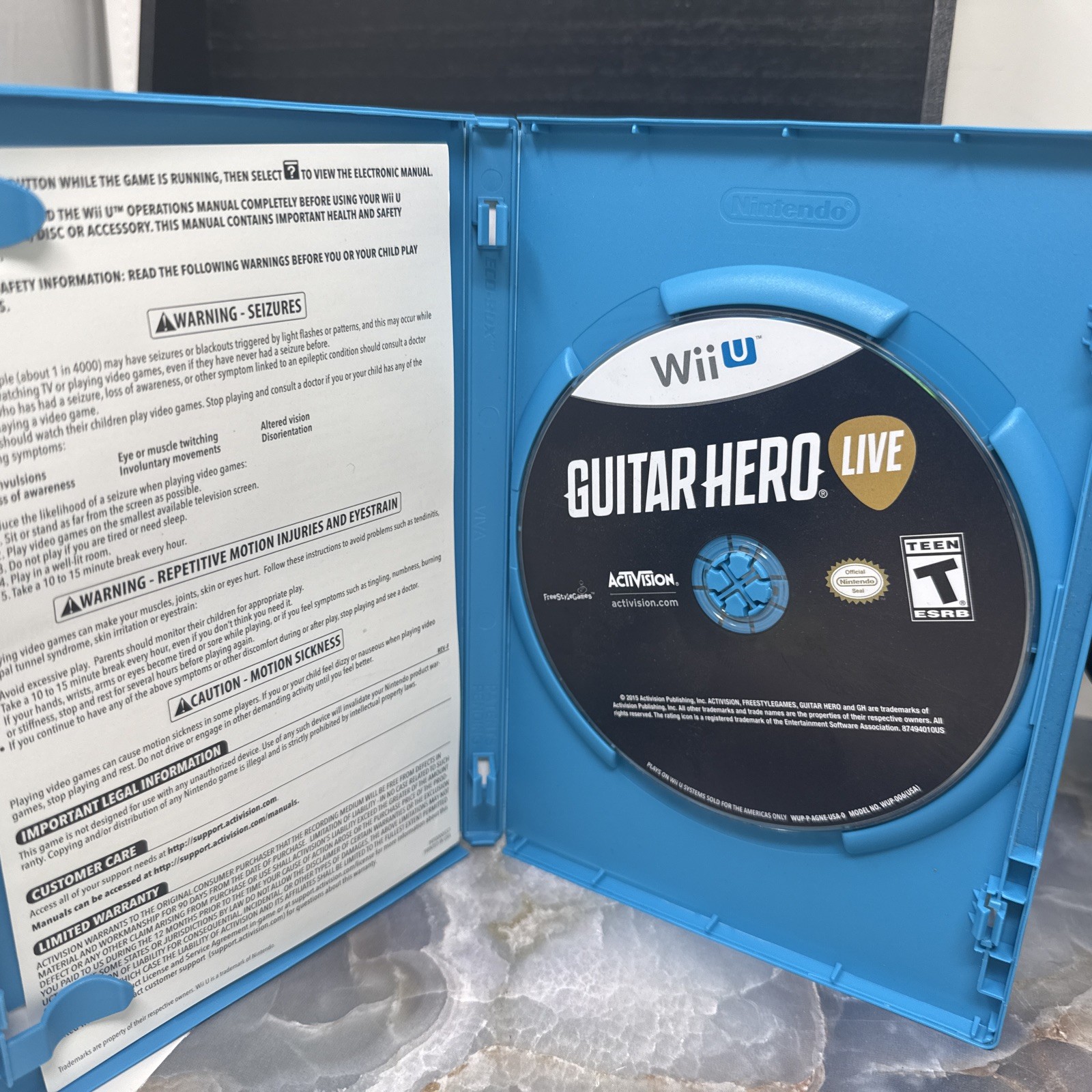 Nintendo Wii U Bundle With 11 Games Tested And Working