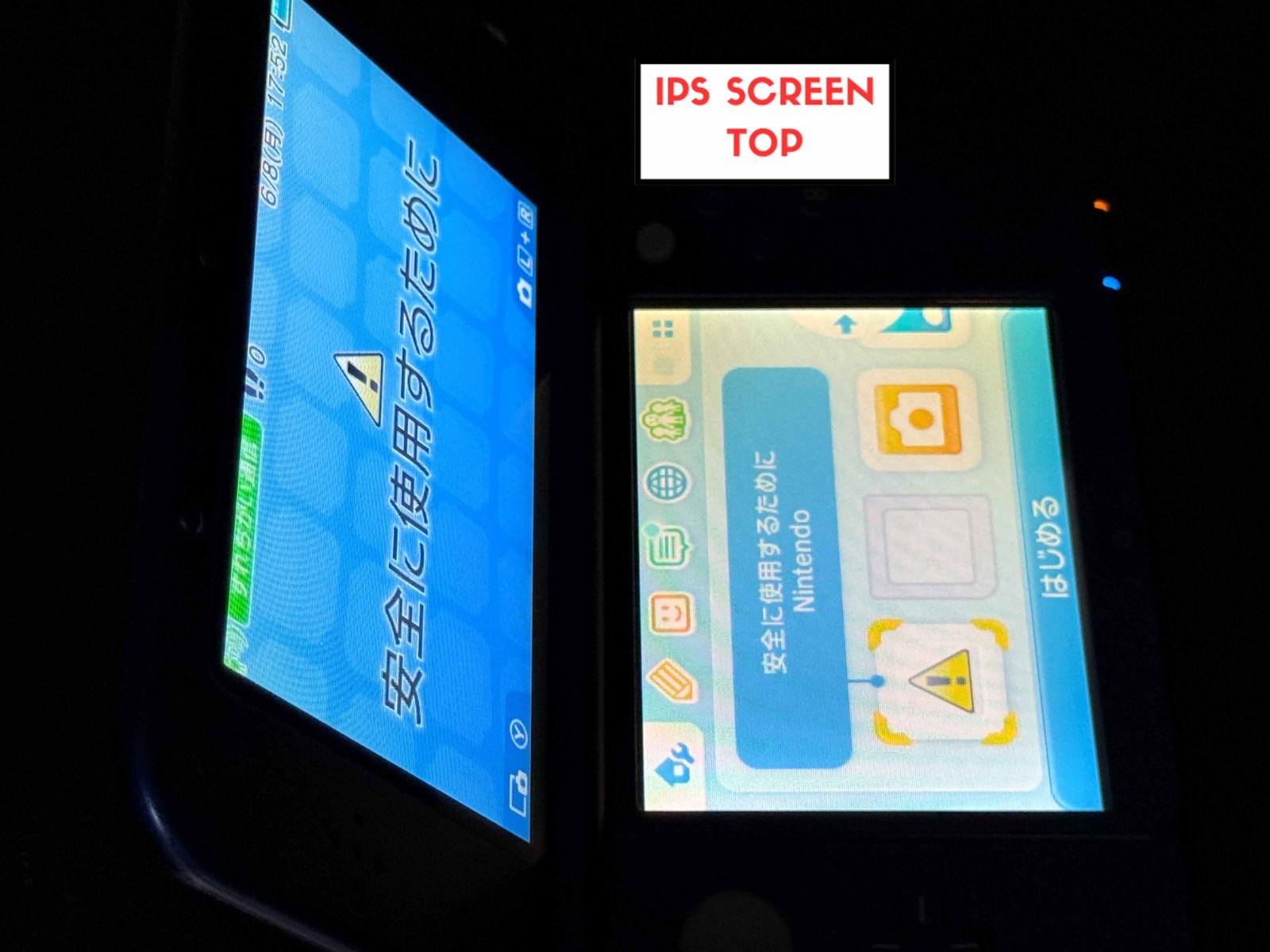 IPS Nintendo New 3DS XL Metallic Blue Console IPS Top Tested D6125