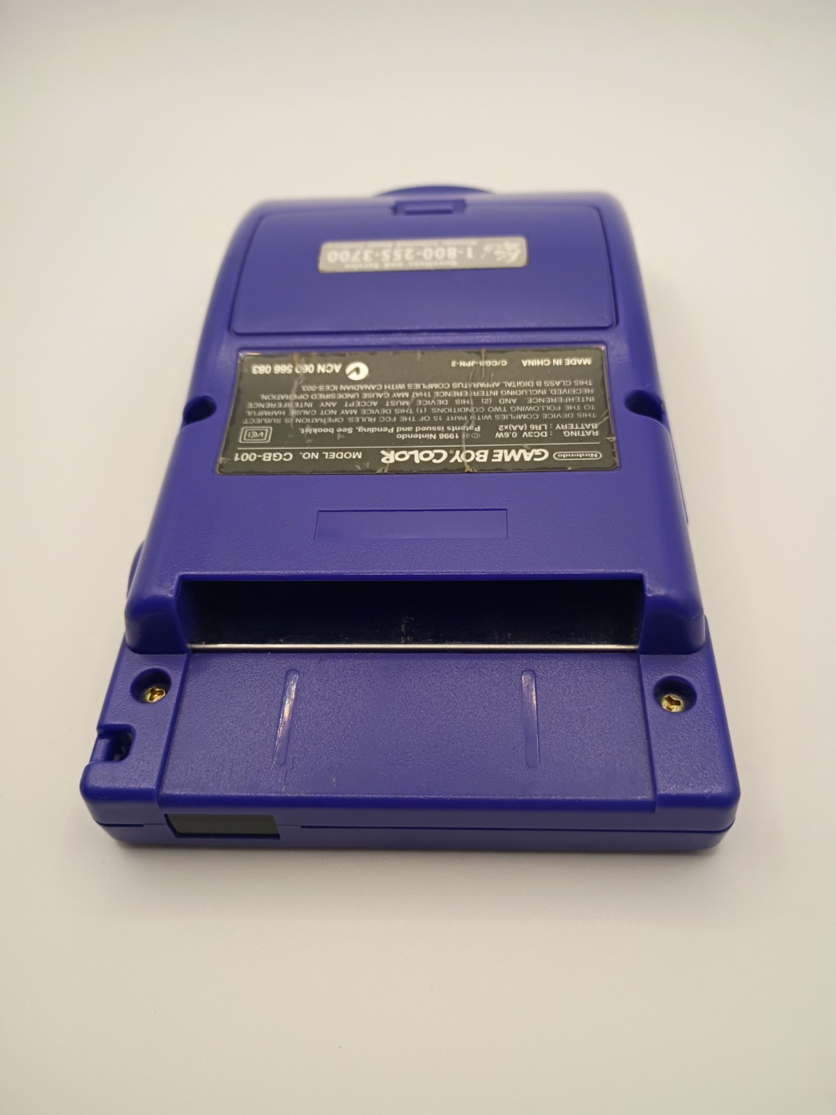 Nintendo Game Boy Color Grape Handheld System