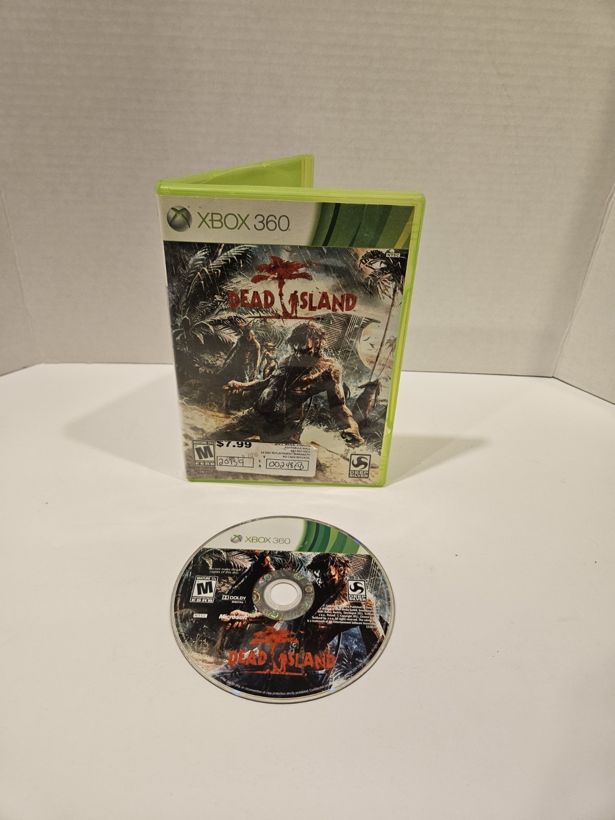 Xbox 360 E Console Bundle 1 Controller Power Supply 7 Games Tested Working