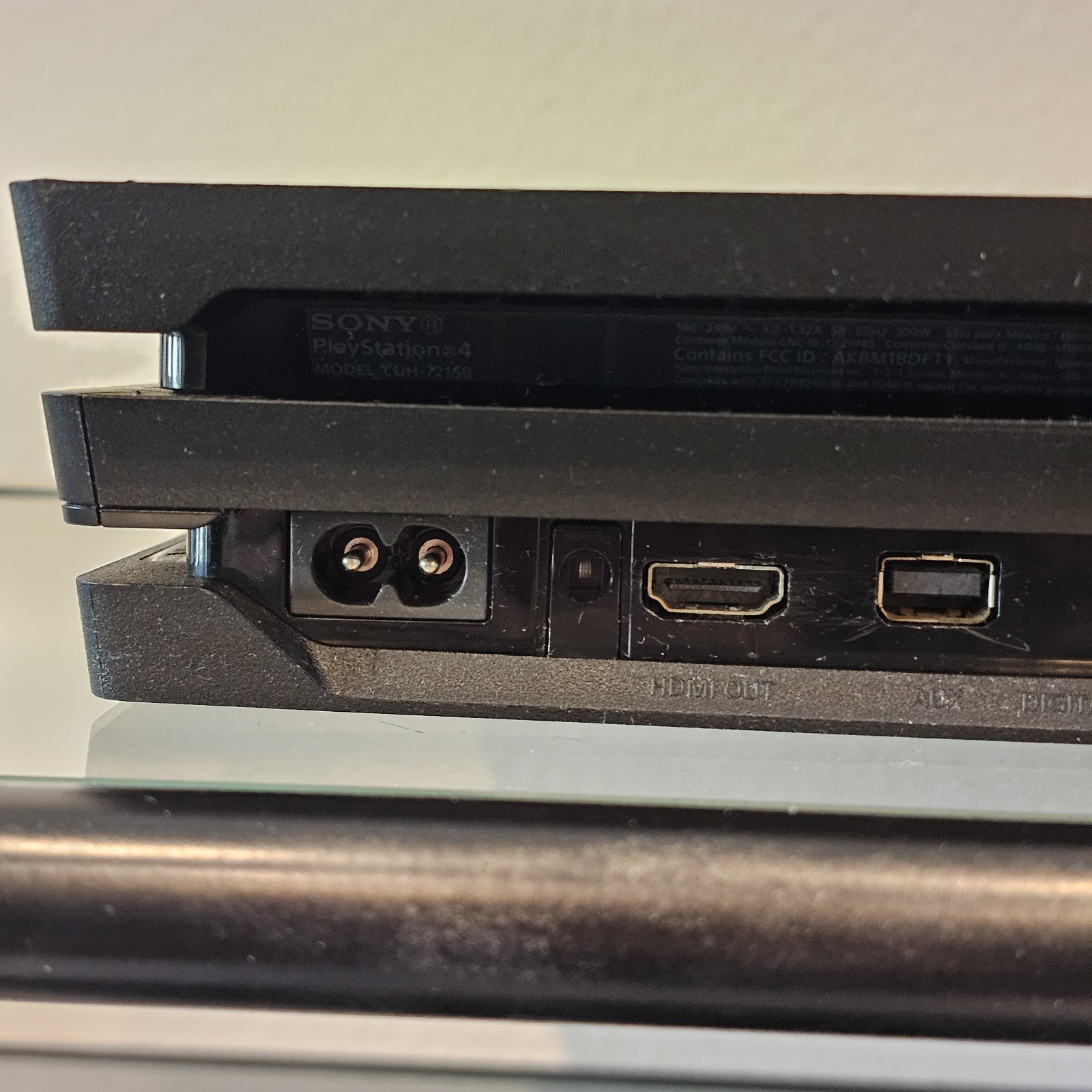 Sony PlayStation 4 Pro 1TB Console CUH-7215B Tested Working w/ Power Cord