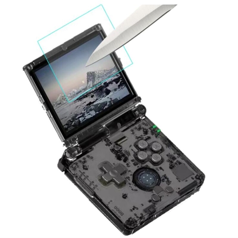Game Console Tempered Film Scratch Proof Console Screen Film for RG35XXSP