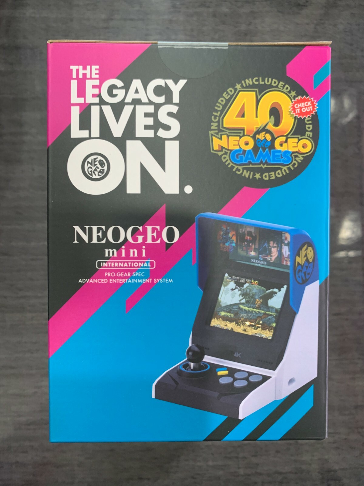 NEOGEO Mini International Classic Edition SNK 40th Anniversary Brand New Sealed