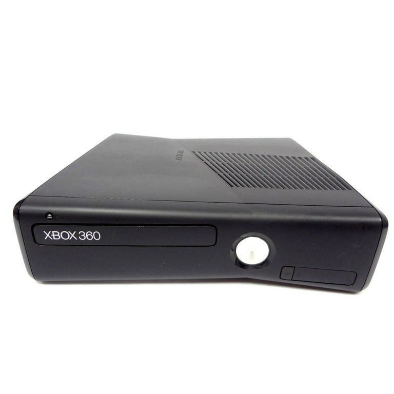 Microsoft Xbox 360 Slim 4GB Console Only Matte Black NO CORDS Tested & Works!