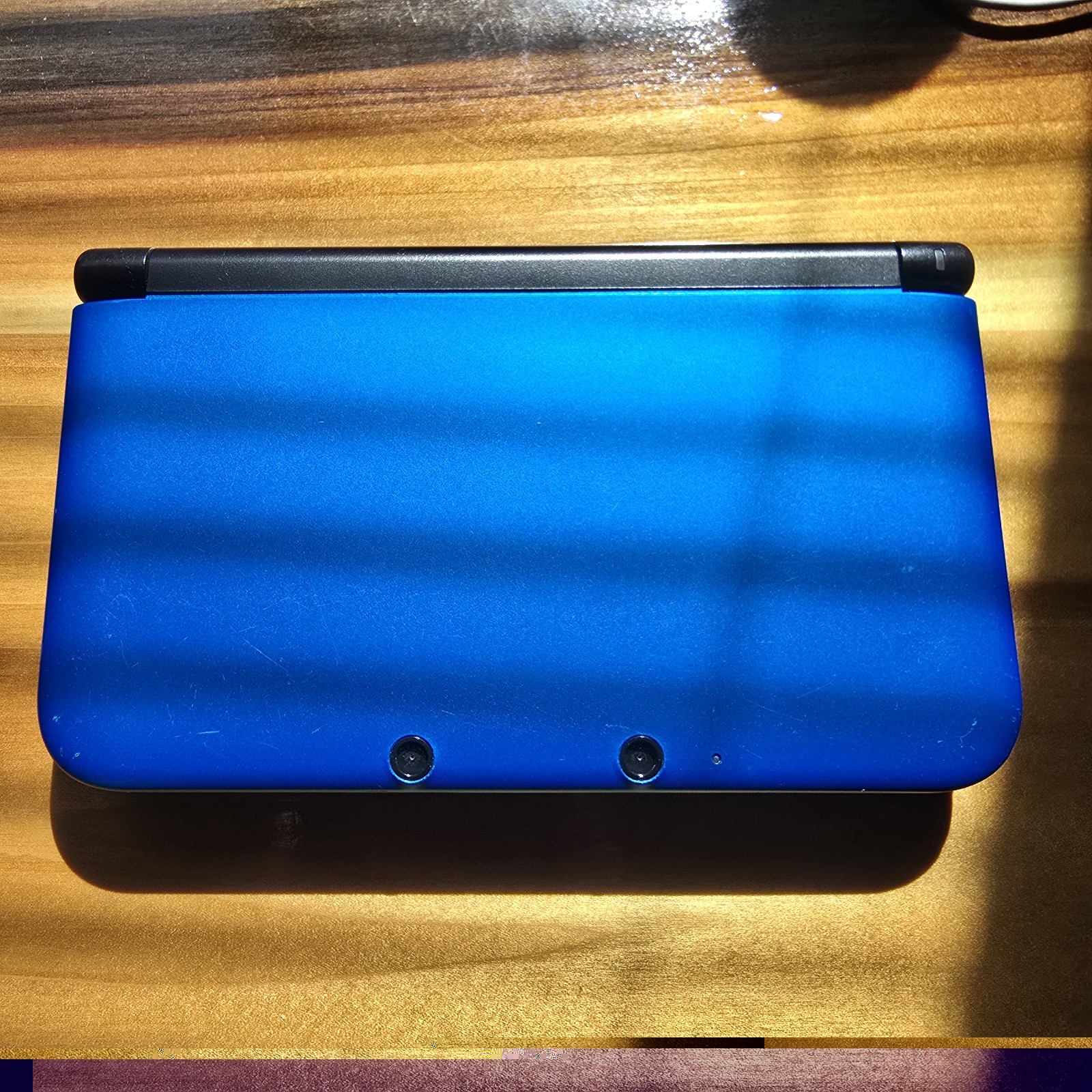 Nintendo 3DS XL Blue Black Handheld Console System Works