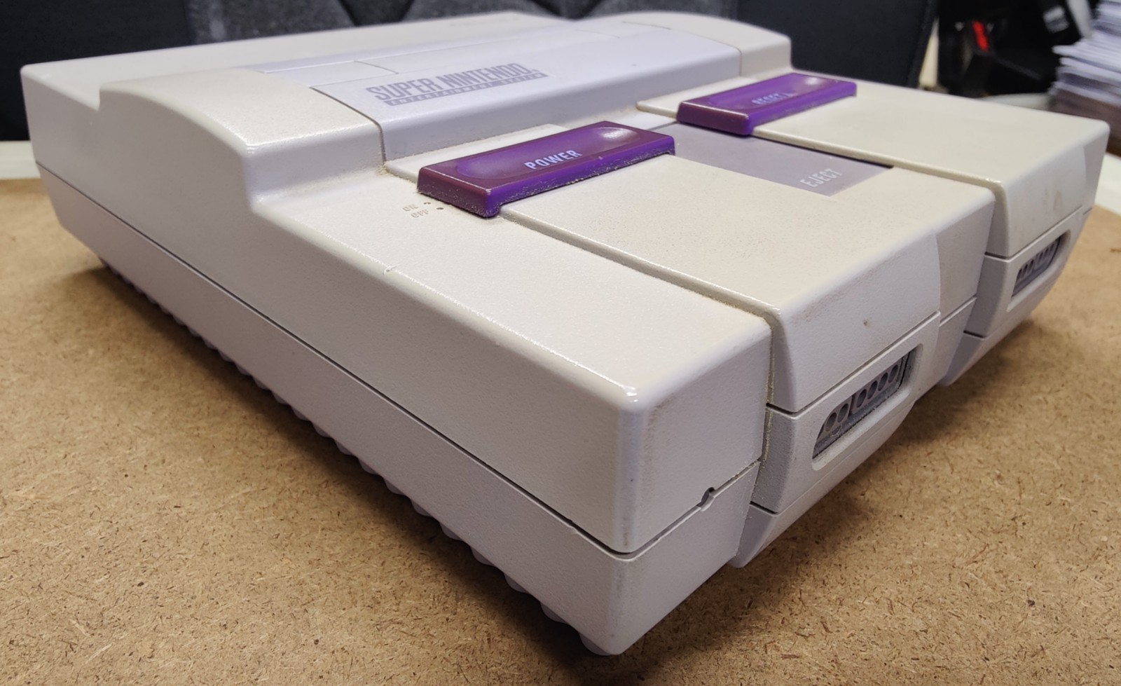 Super Nintendo SNES Console Only As Is – Parts/Repair – blue screen of death