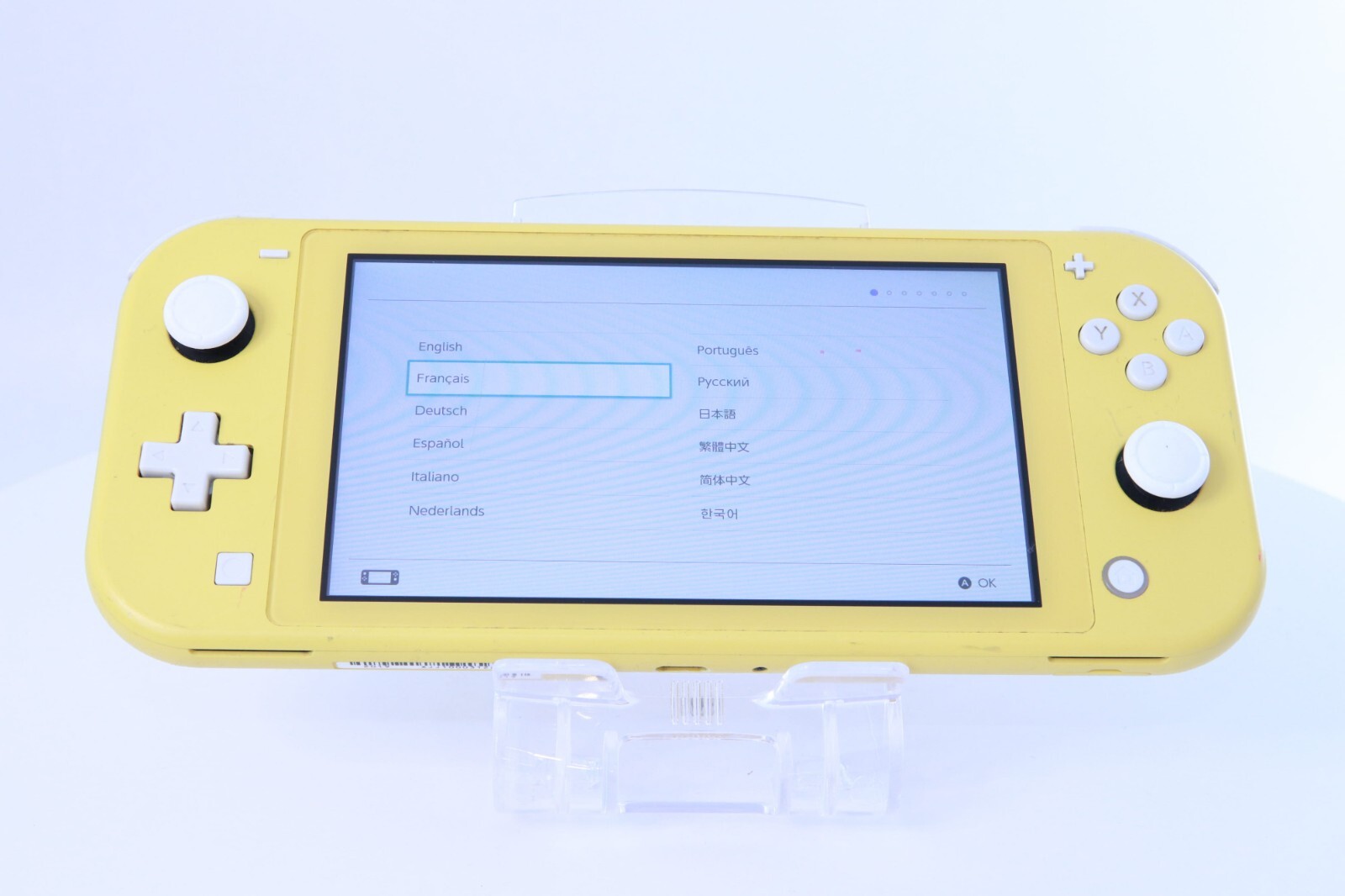 JP Game Nintendo Switch Lite Yellow [Rank :B]【 Region Free 】