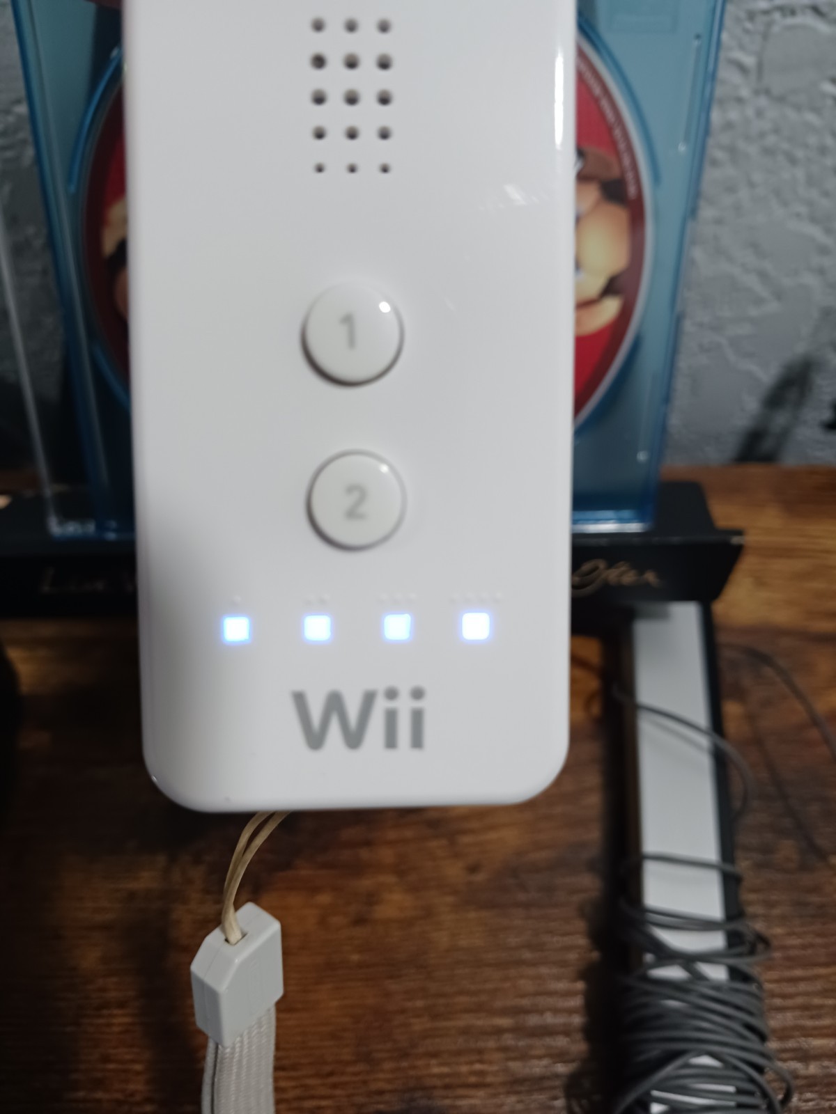 Nintendo Wii RVL-101 Black Console Bundle New Super Mario Bros Wii GameCube