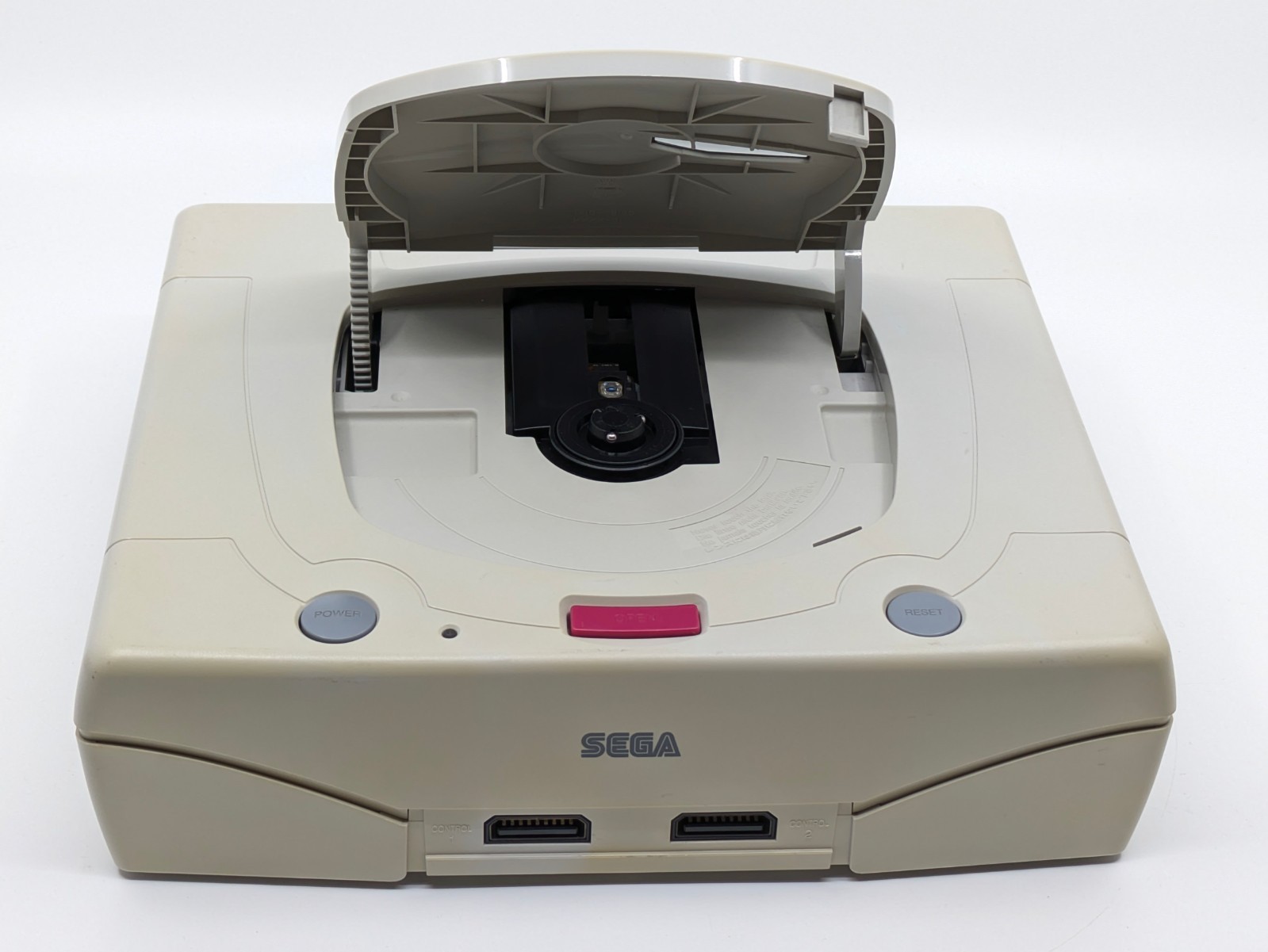 Sega Saturn White HST-3220 NTSC-J Japan Tested w/ SEGA RALLY