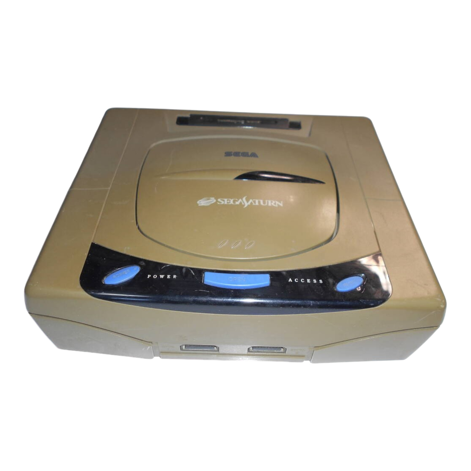 Sega Saturn SS Home Console HST-3210 Grey Tested working NTSC-J w/ Ctrlr+Cables