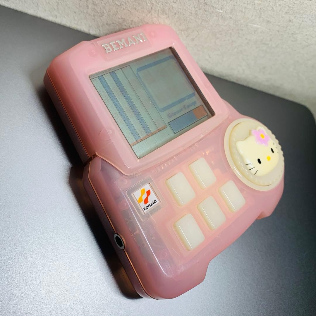 Konami Beatmania Pocket Kitty Pink Heisei Retro Game y2k