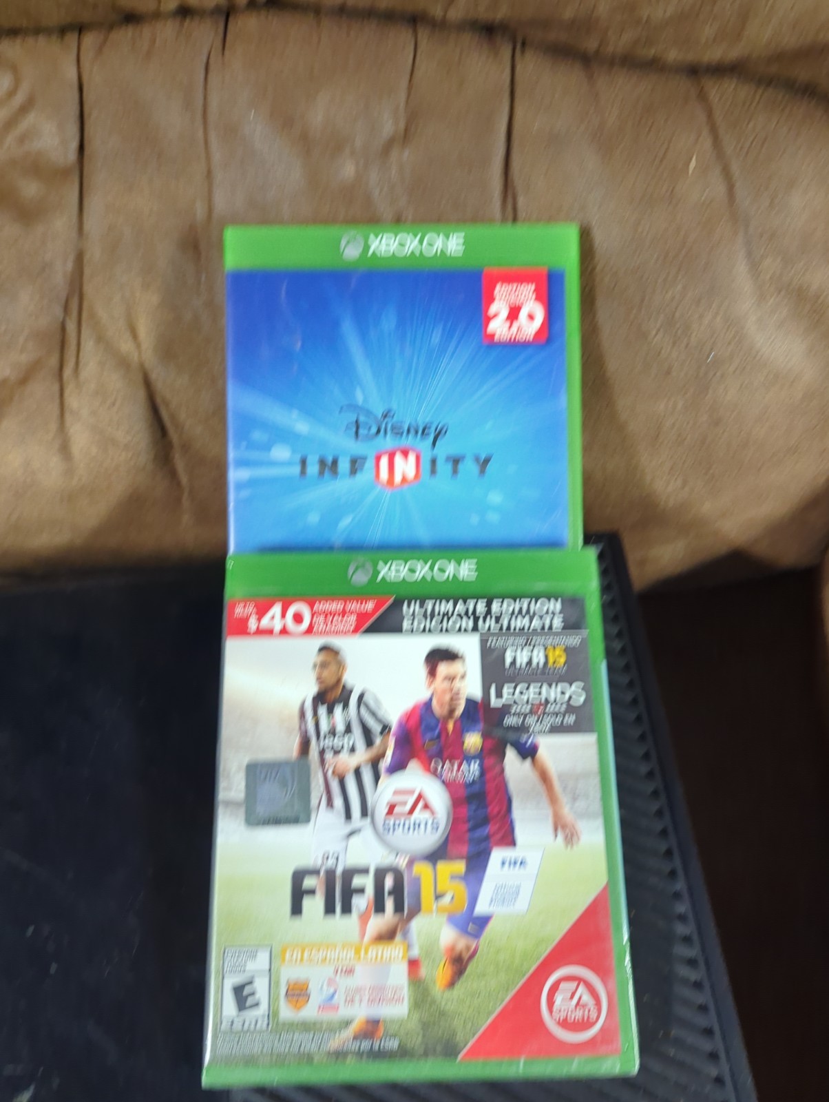 Microsoft Xbox One Console Bundle Cables and Games – Tested Working