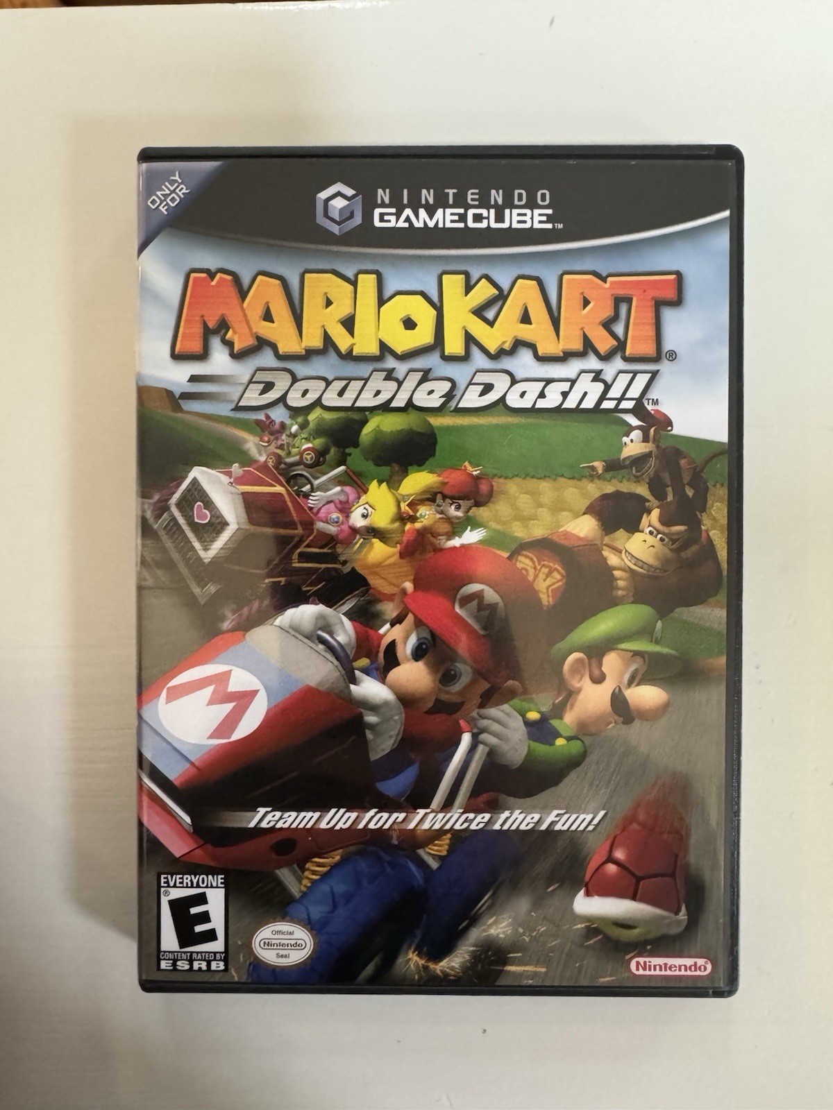 Nintendo GameCube DOL-001 Bundle w/ HDMI Adapter, 2 Controllers, 6 BEST GC GAMES