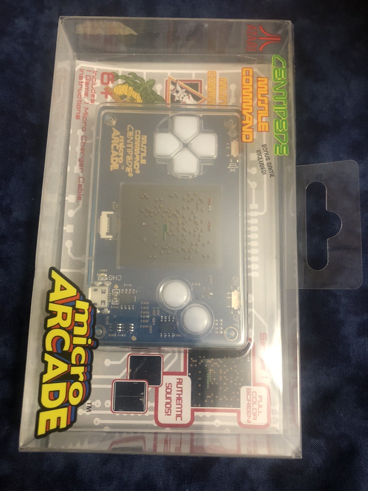 Atari Micro Arcade Centipede & Missile Command Series 2019 Handheld Game – NEW