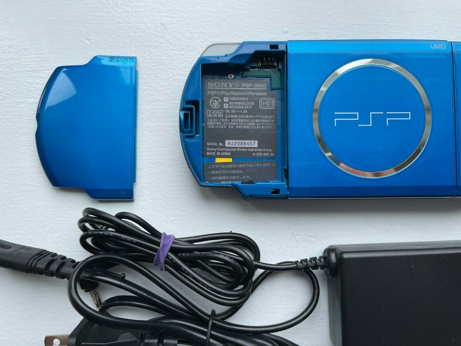 PSP 3000 Vibrant Blue – Good Condition – OEM Japan Import US Seller