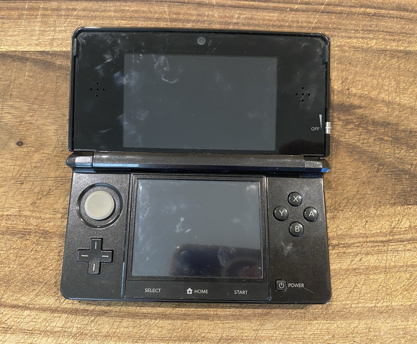 Nintendo 3DS Console Bundle Cosmo Black Gray: 4 Games + Charger