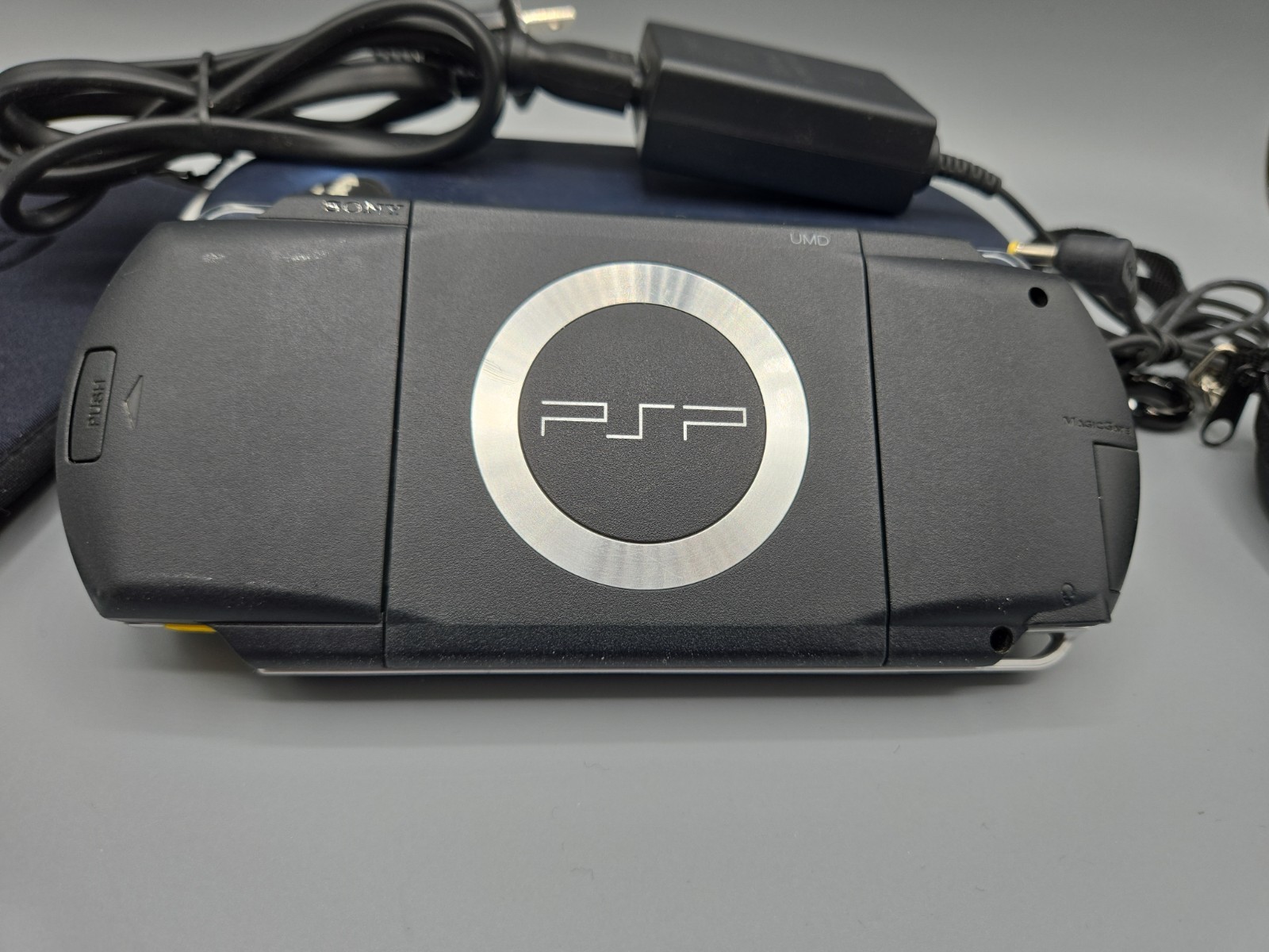 Sony PSP-3001 Bundle – 4 Games 3 Movies+ Case + Charger + New Battery – Tested