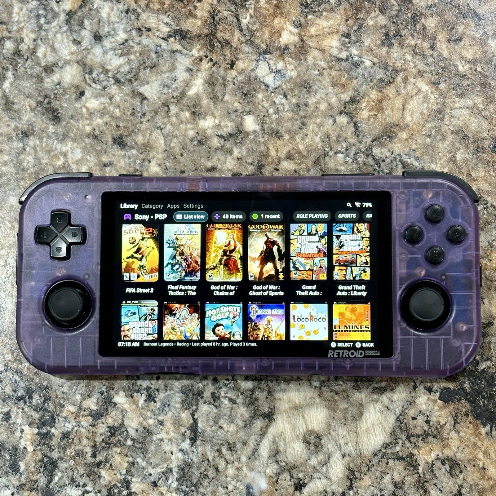 Retroid Pocket 3+ Plus, Gaming Handheld, 128GB + 64GB Card, Custom Ready To Play