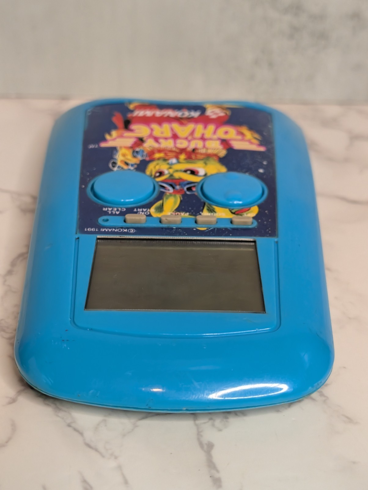 RARE Bucky O’Hare Konami Vintage 1991 Handheld Game Tiger LCD Tested and Working