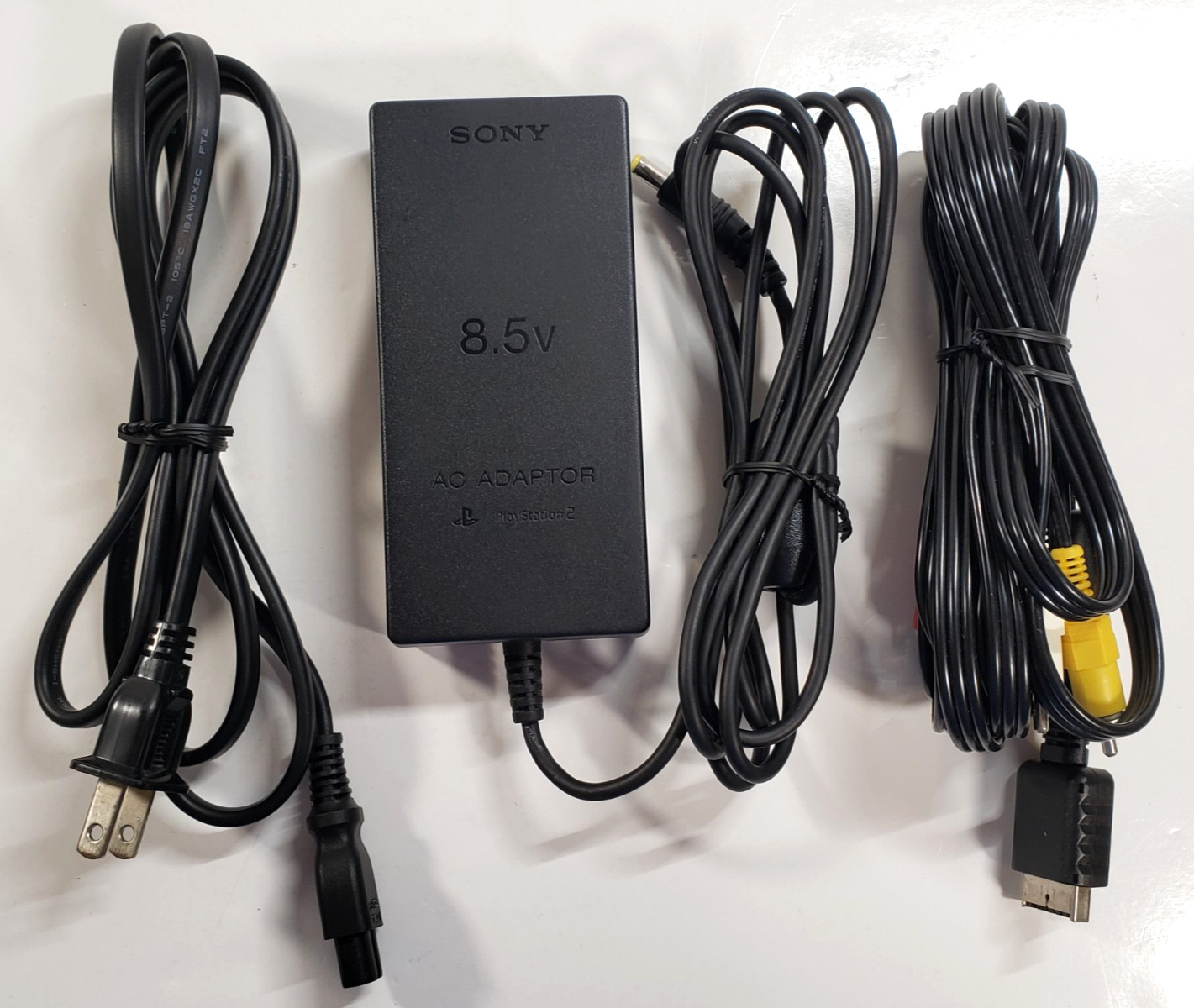 Sony PlayStation 2 Slim [SCPH-77001] PS2 Official Console w/ AC Adapter AV Cable