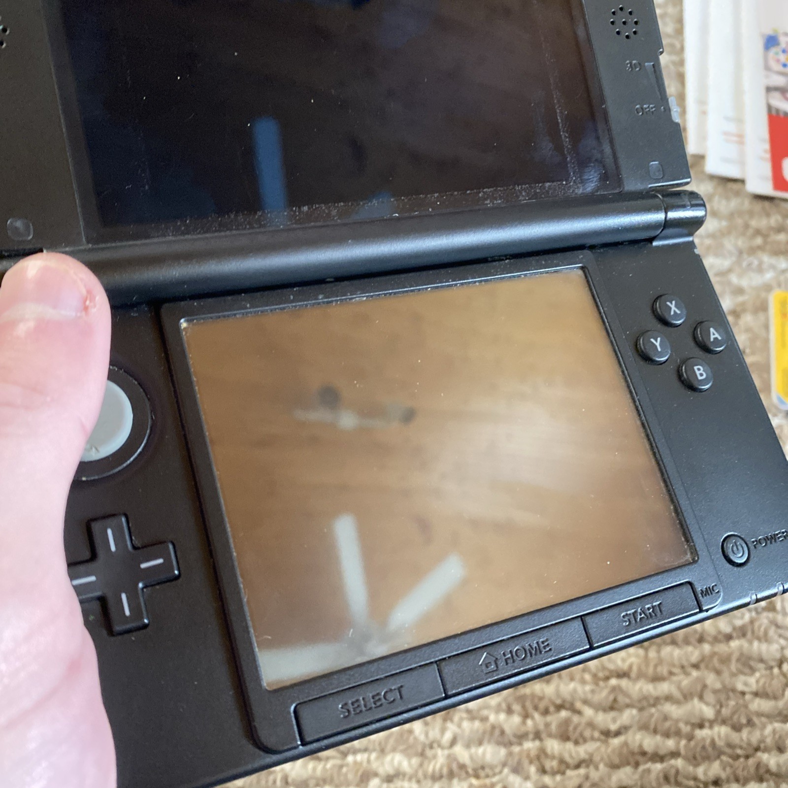 Nintendo 3DS XL Handheld System – Blue/Black USA In Box CiB With Charger